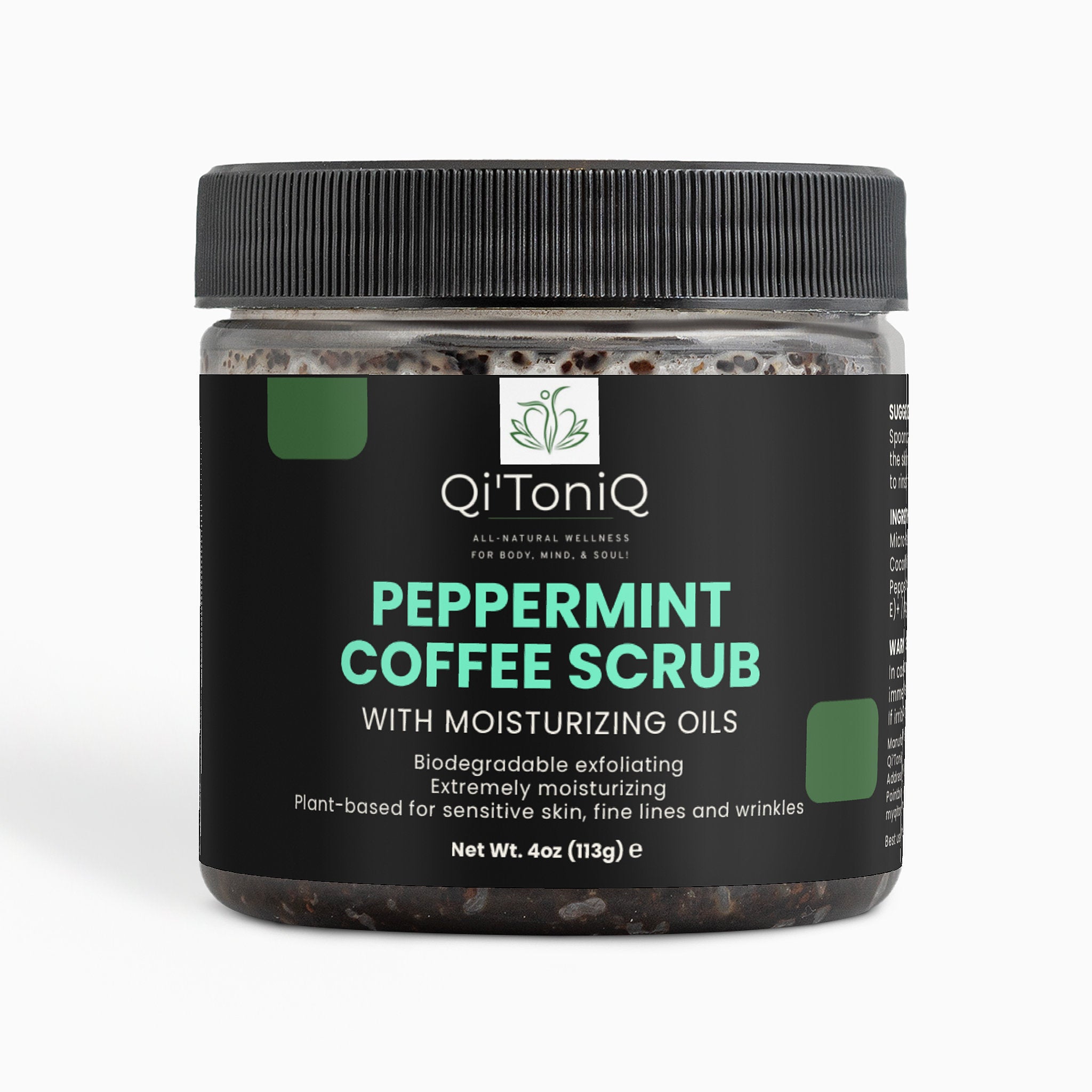 Peppermint Coffee Scrub