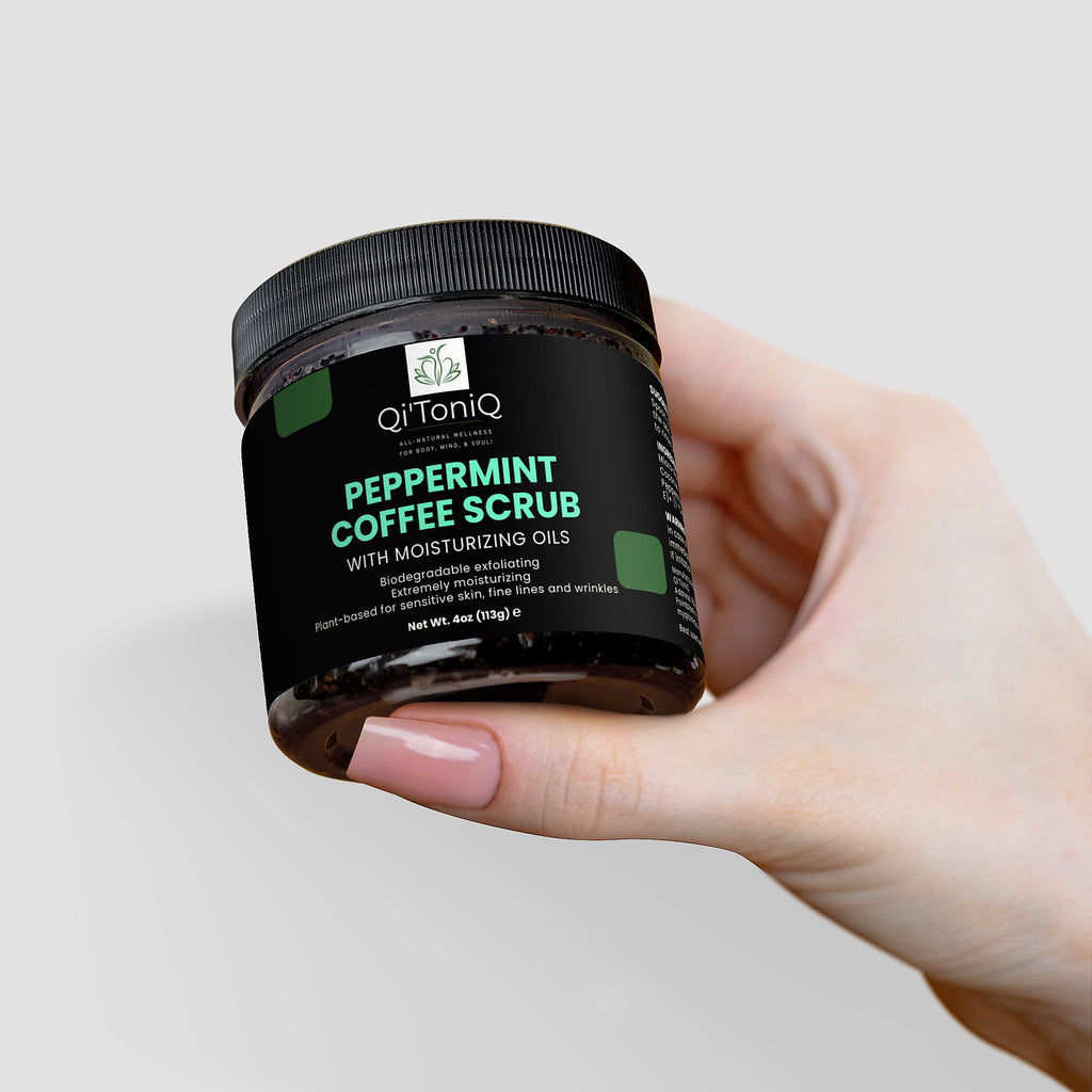 Peppermint Coffee Scrub