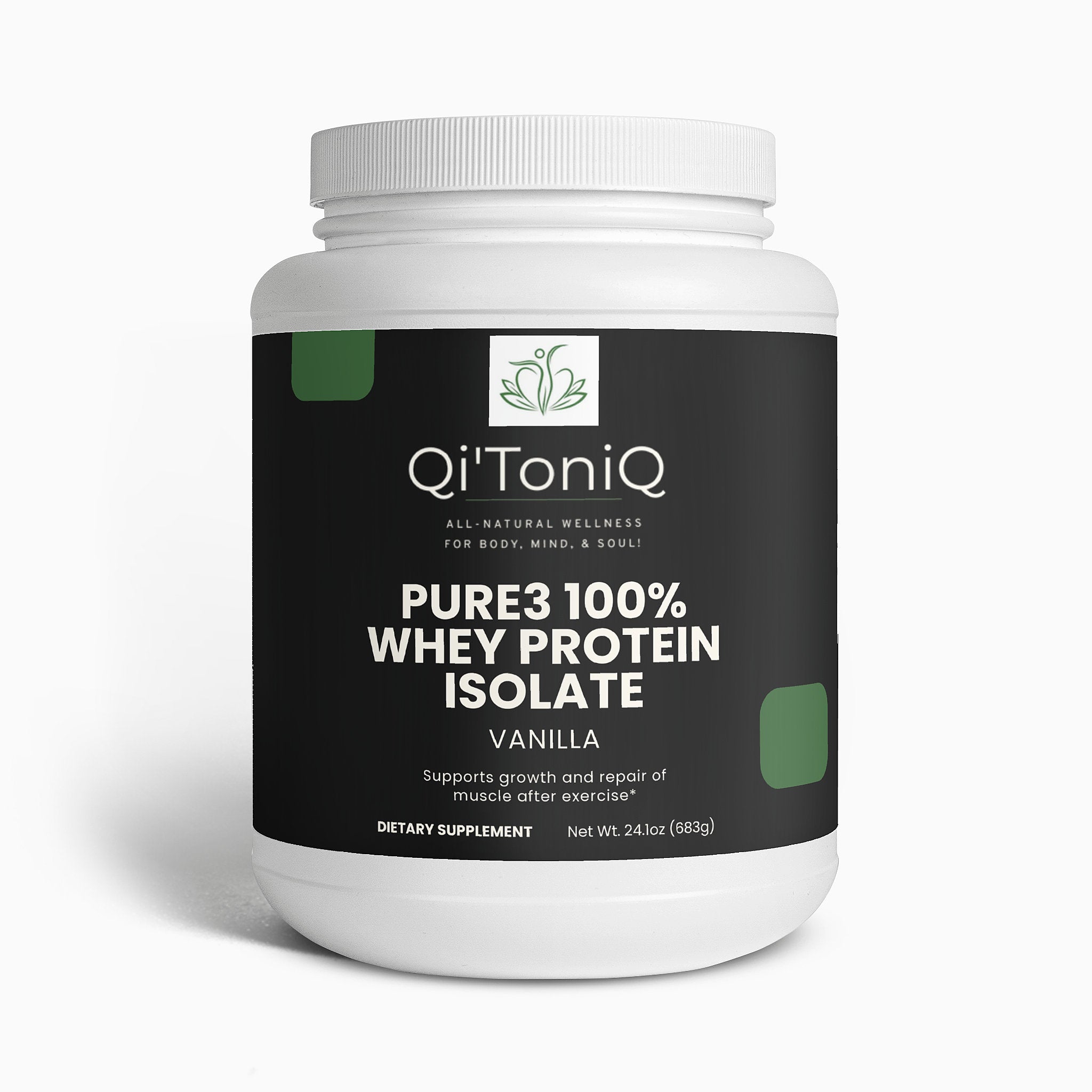 Pure3 100% Whey Protein Isolate (Vanilla)