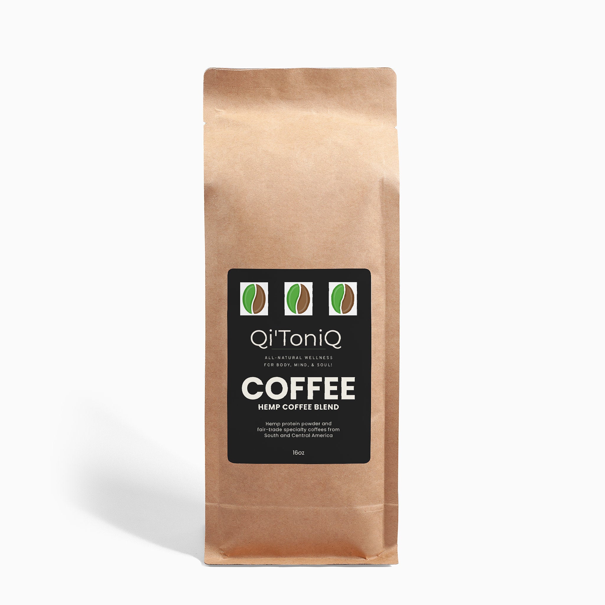 Hemp Coffee Blend - Medium Roast 16oz