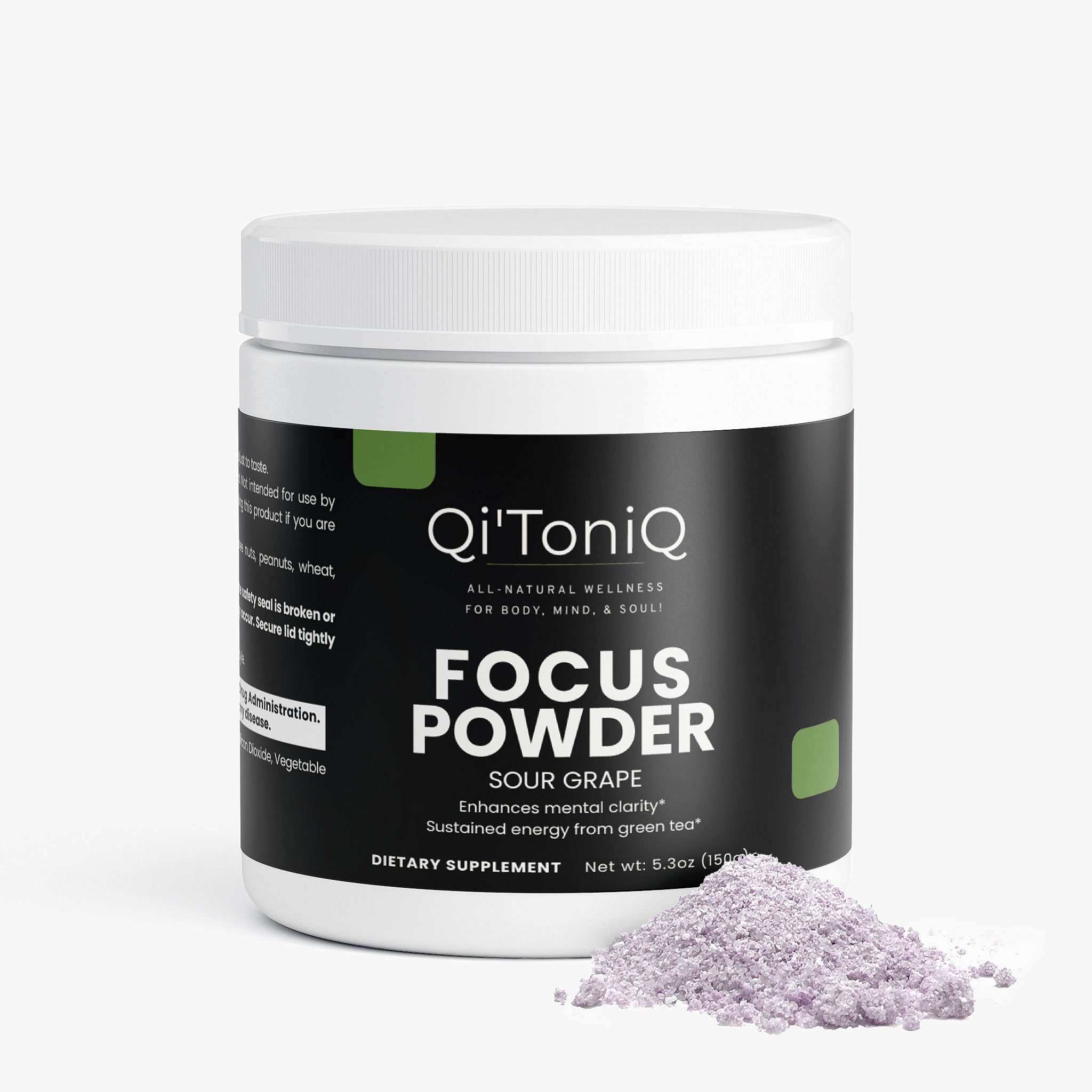 Focus Powder – Sour Grape | Qi’ToniQ