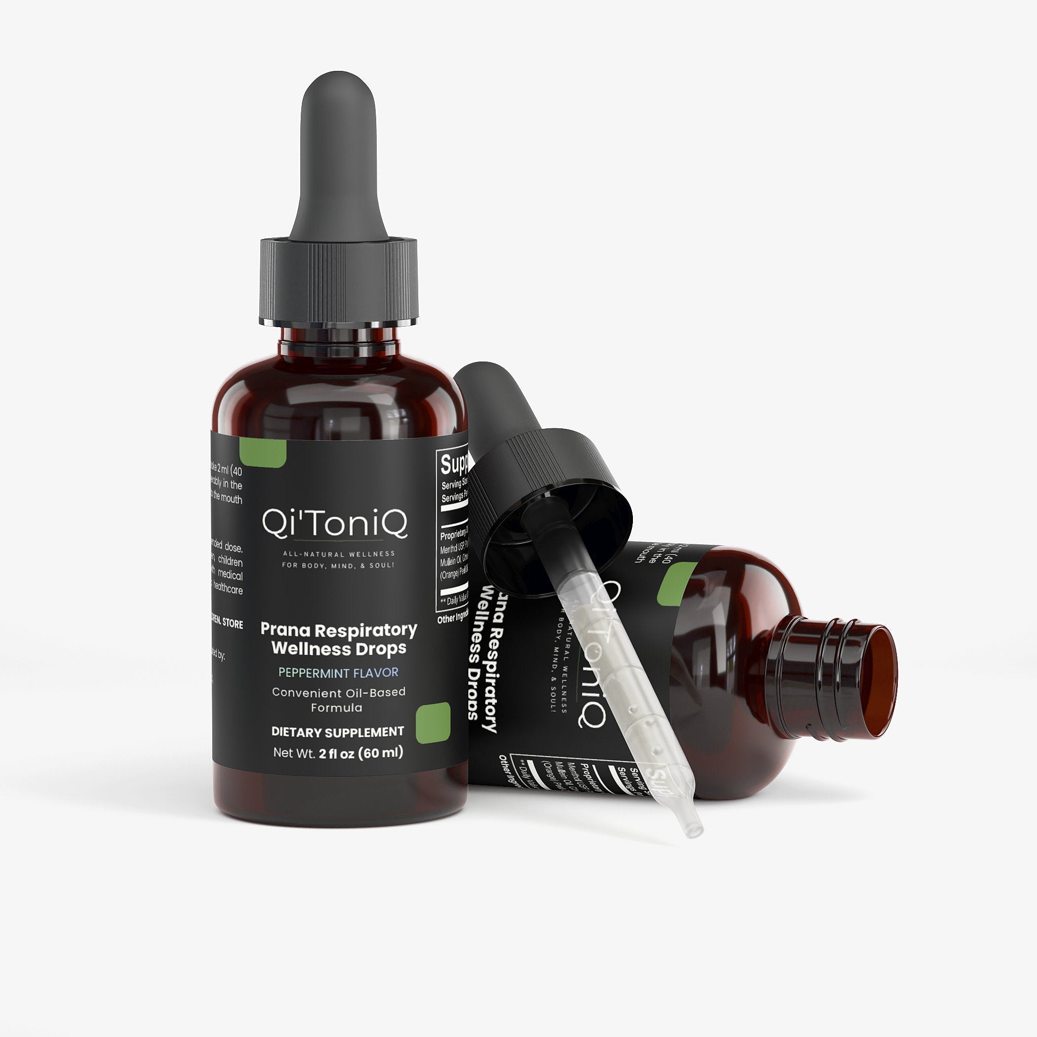 Prana Respiratory Wellness Drops | Qi’ToniQ