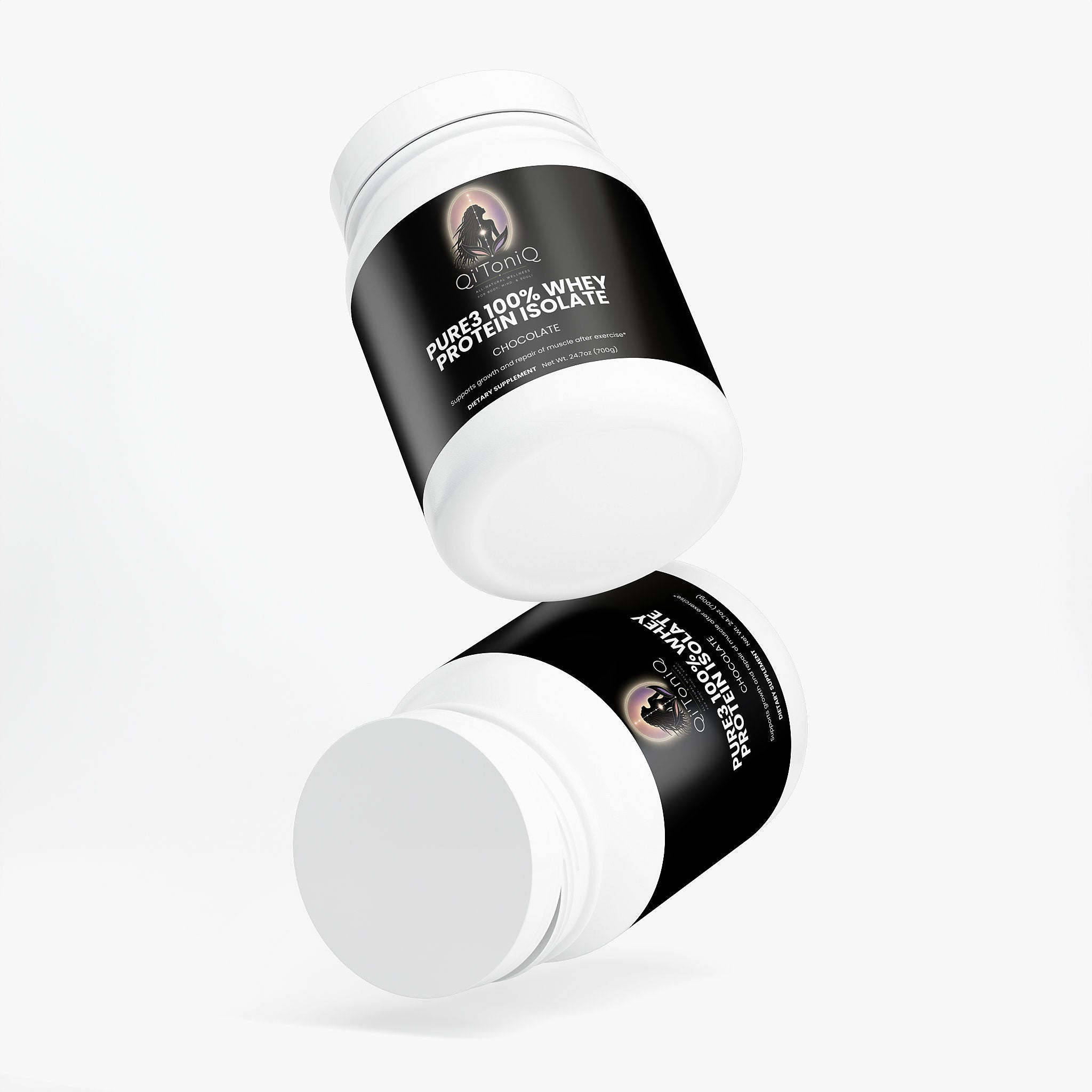 Pure3 100% Whey Protein Isolate – Chocolate | Qi’ToniQ