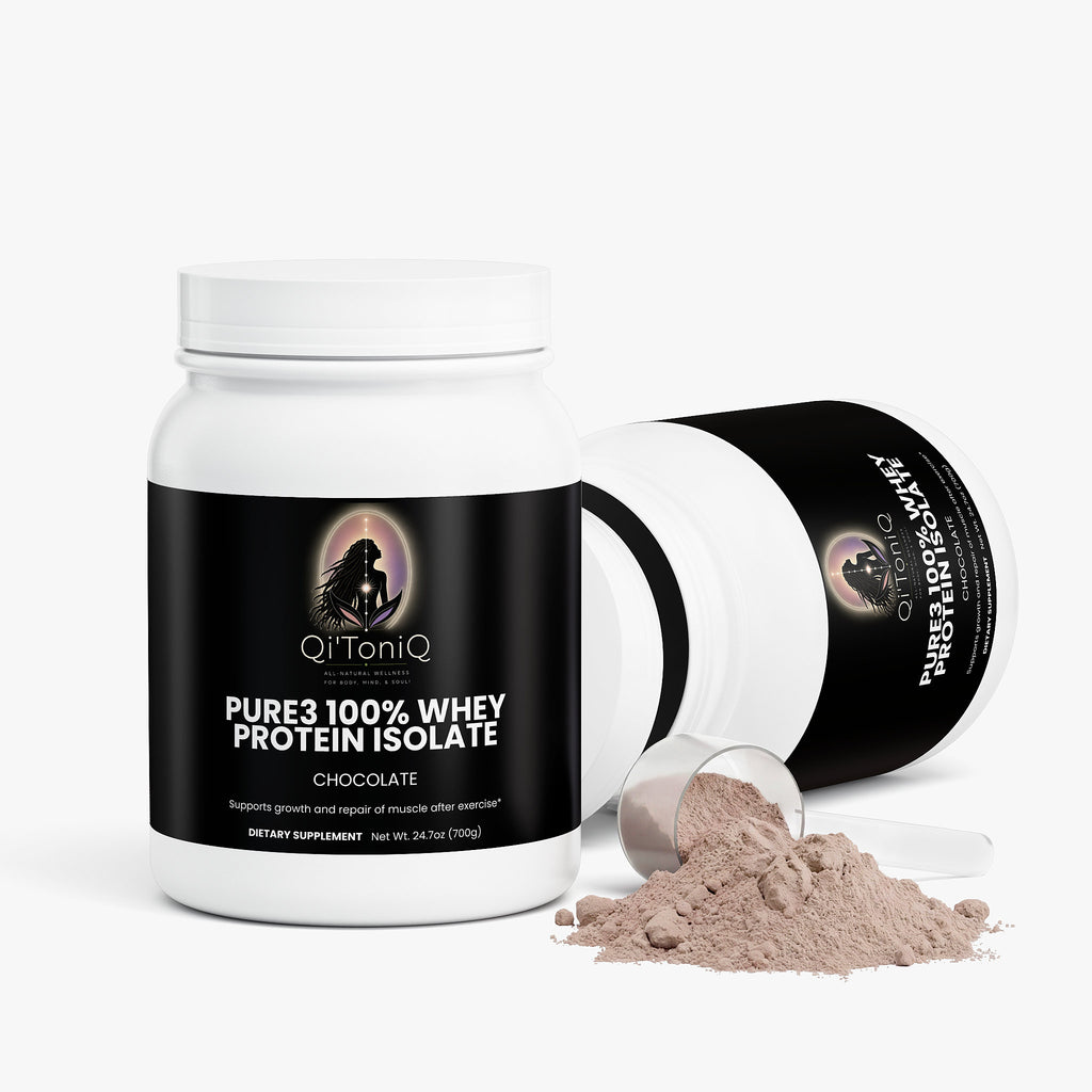 Pure3 100% Whey Protein Isolate – Chocolate | Qi’ToniQ