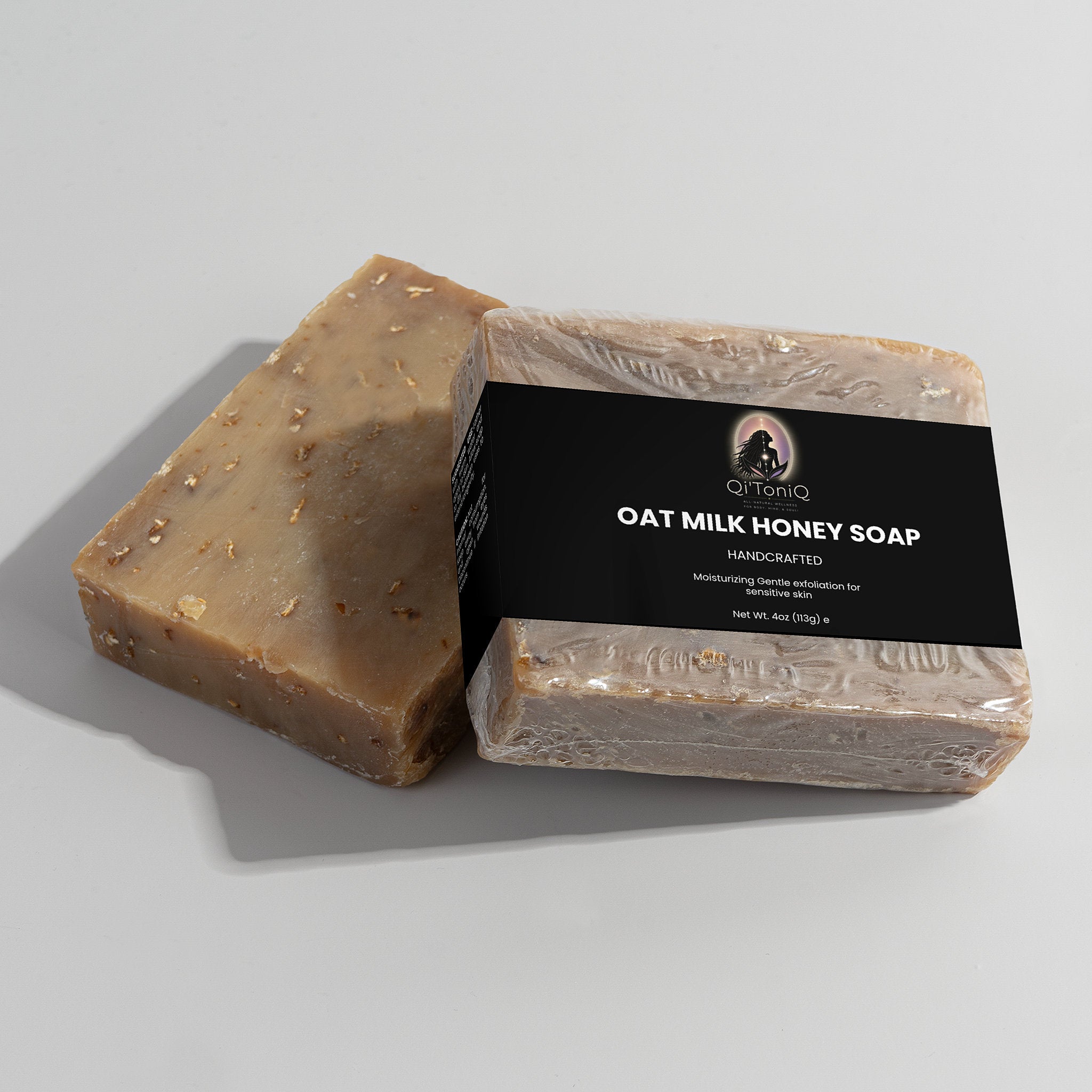 Oat Milk & Honey Soap | Qi’ToniQ