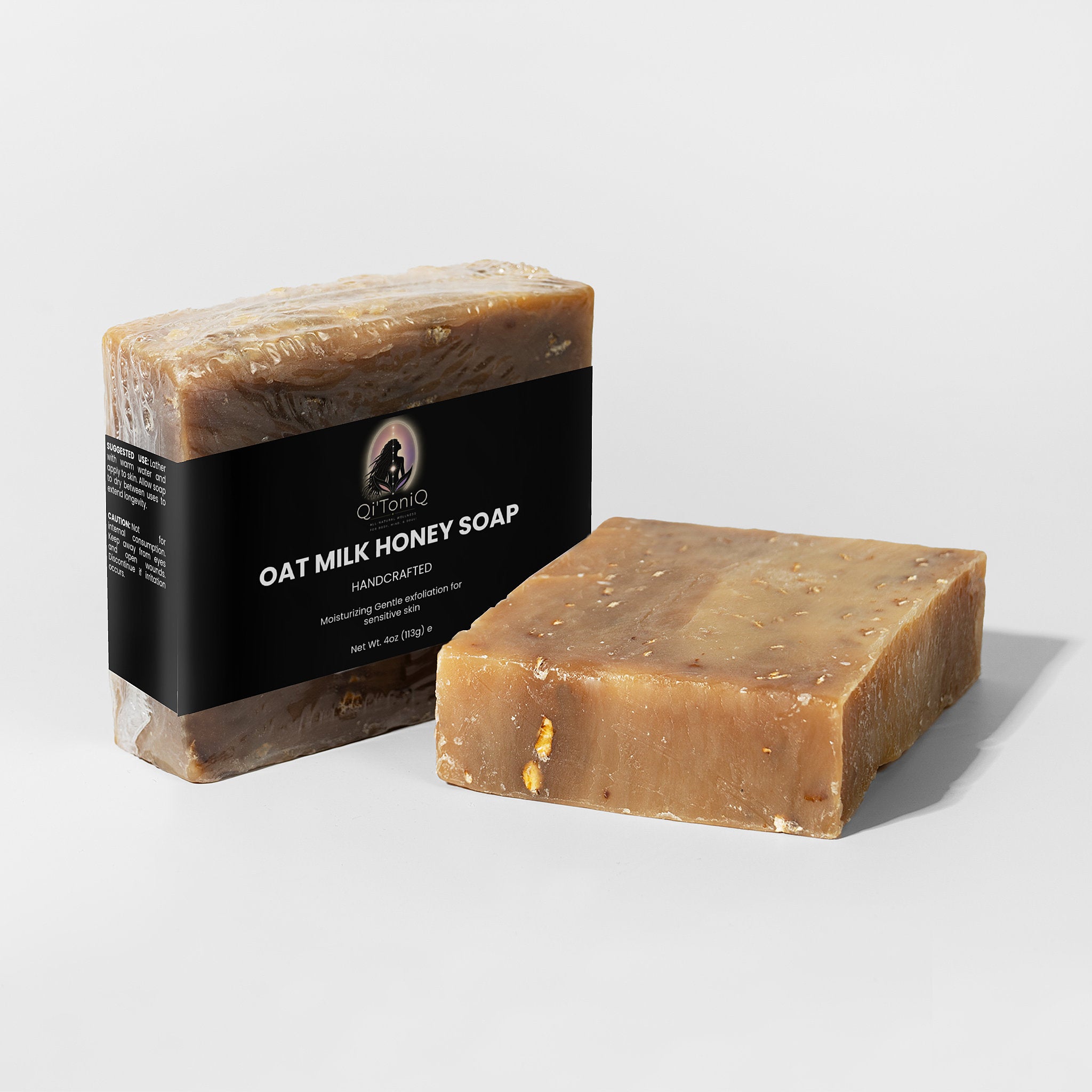 Oat Milk & Honey Soap | Qi’ToniQ