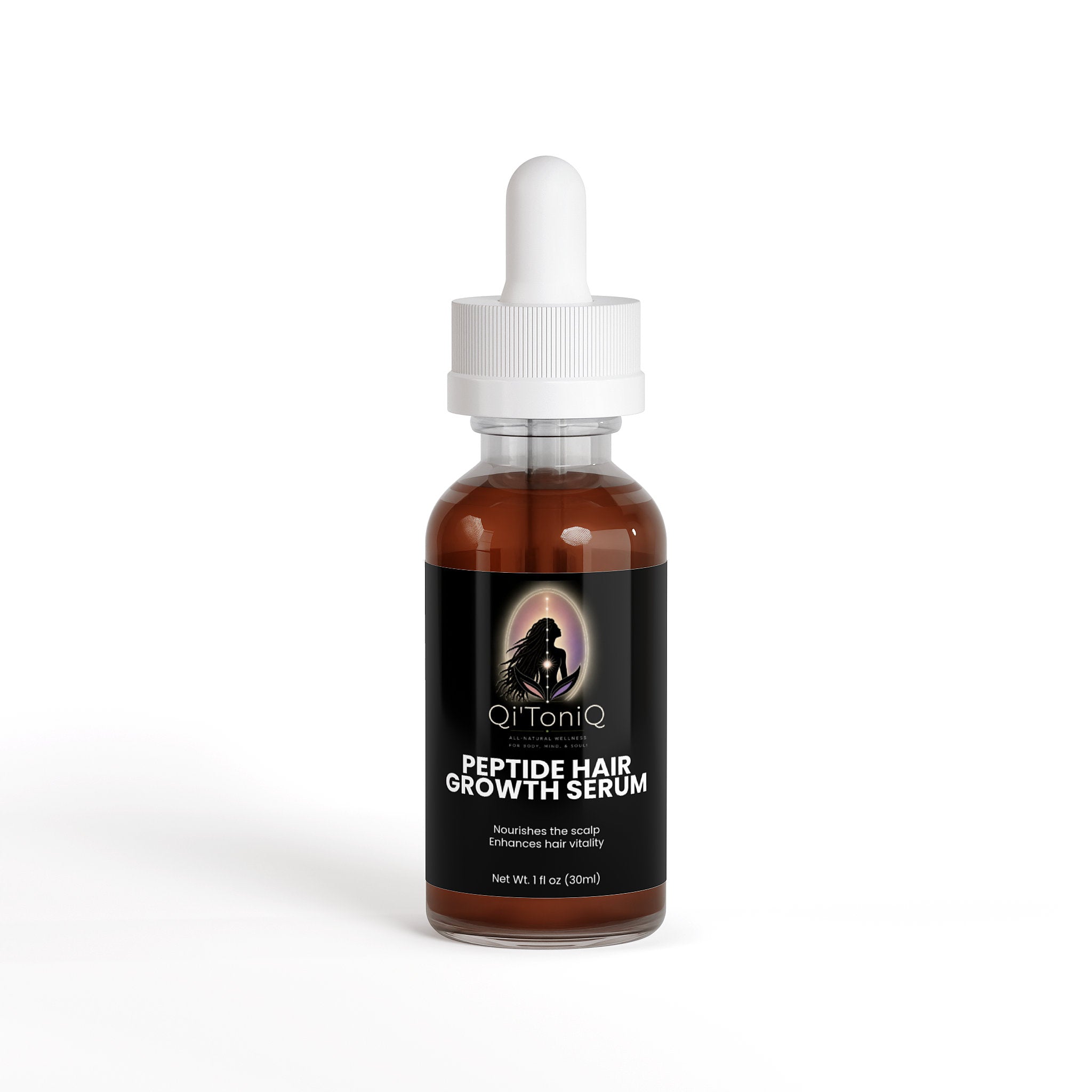 Peptide Hair Growth Serum | Qi’ToniQ