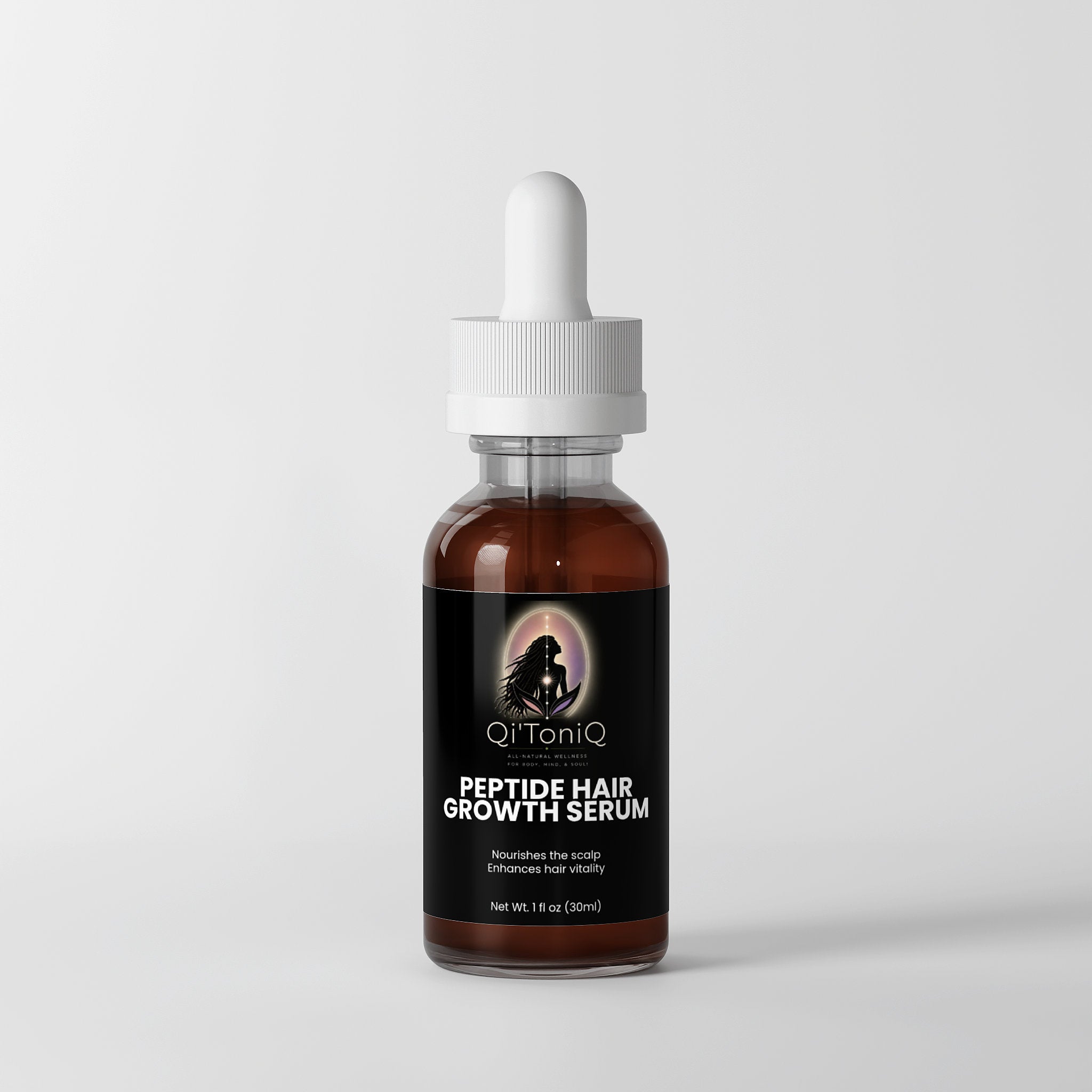 Peptide Hair Growth Serum | Qi’ToniQ