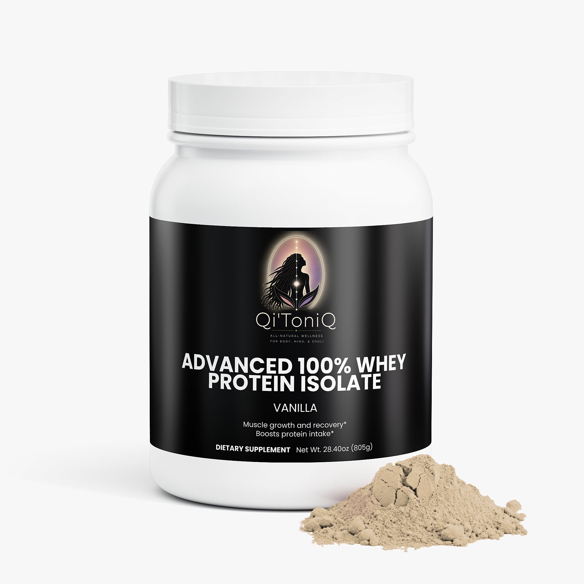 Advanced 100% Whey Protein Isolate – Vanilla | Qi’ToniQ