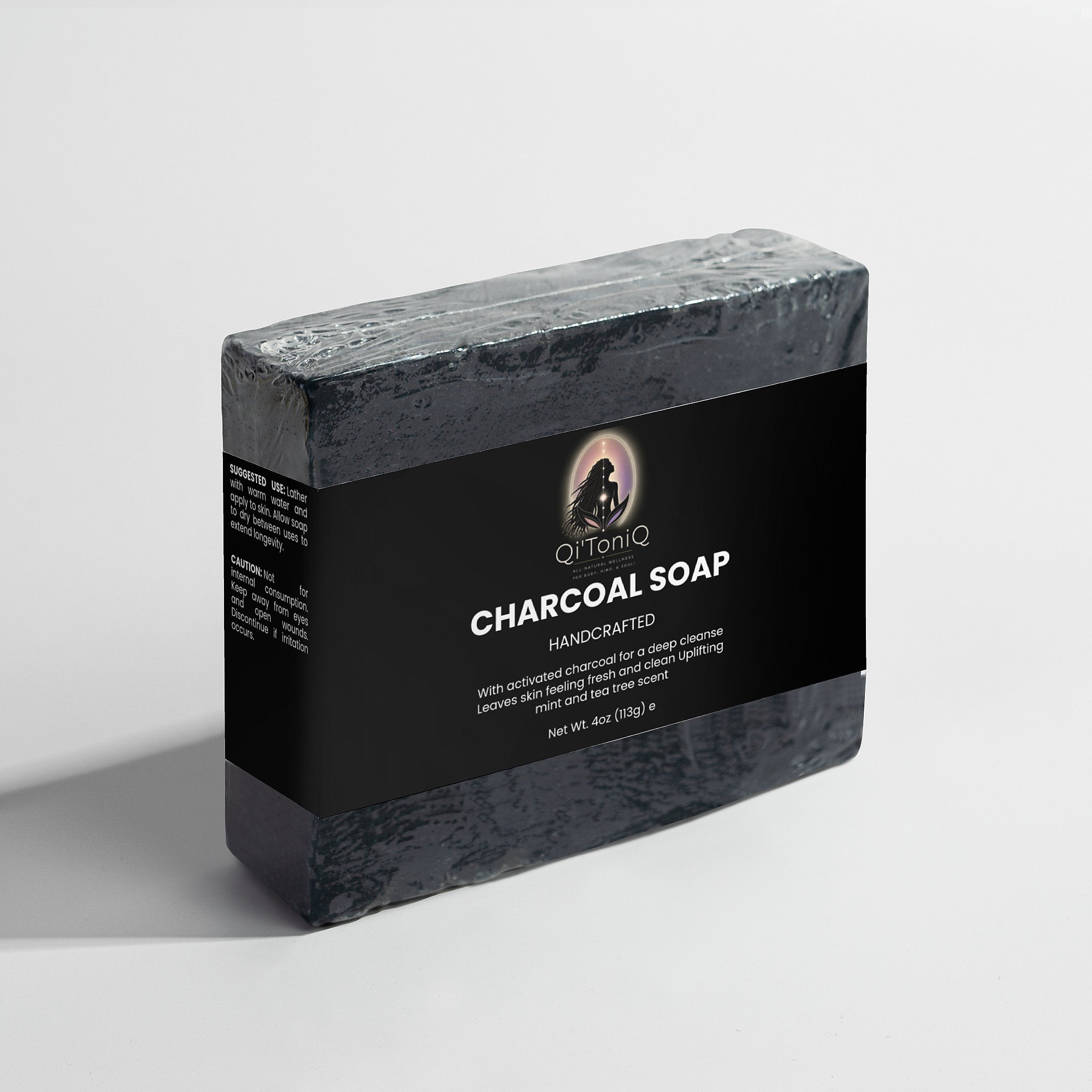 Charcoal Soap | Qi’ToniQ