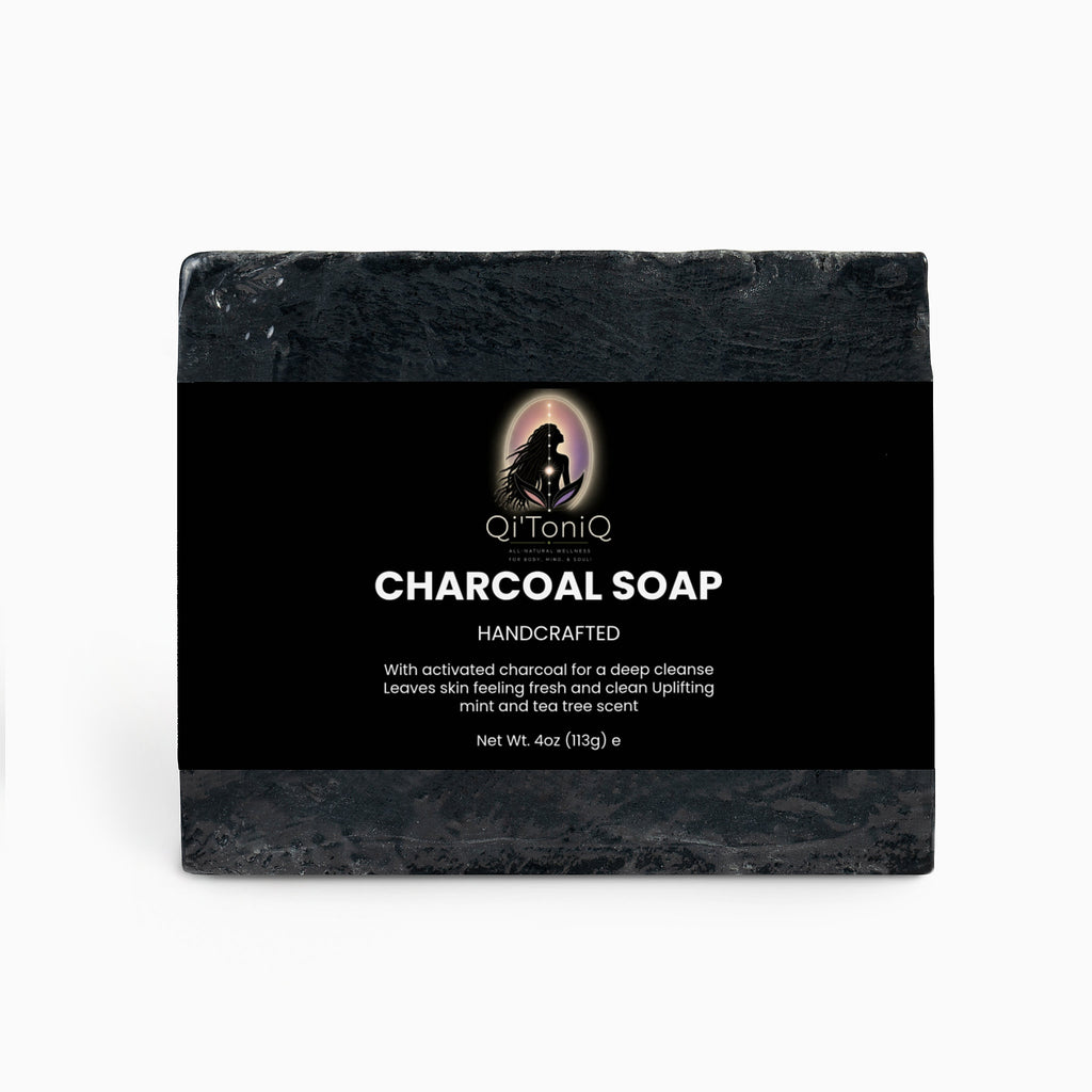 Charcoal Soap | Qi’ToniQ