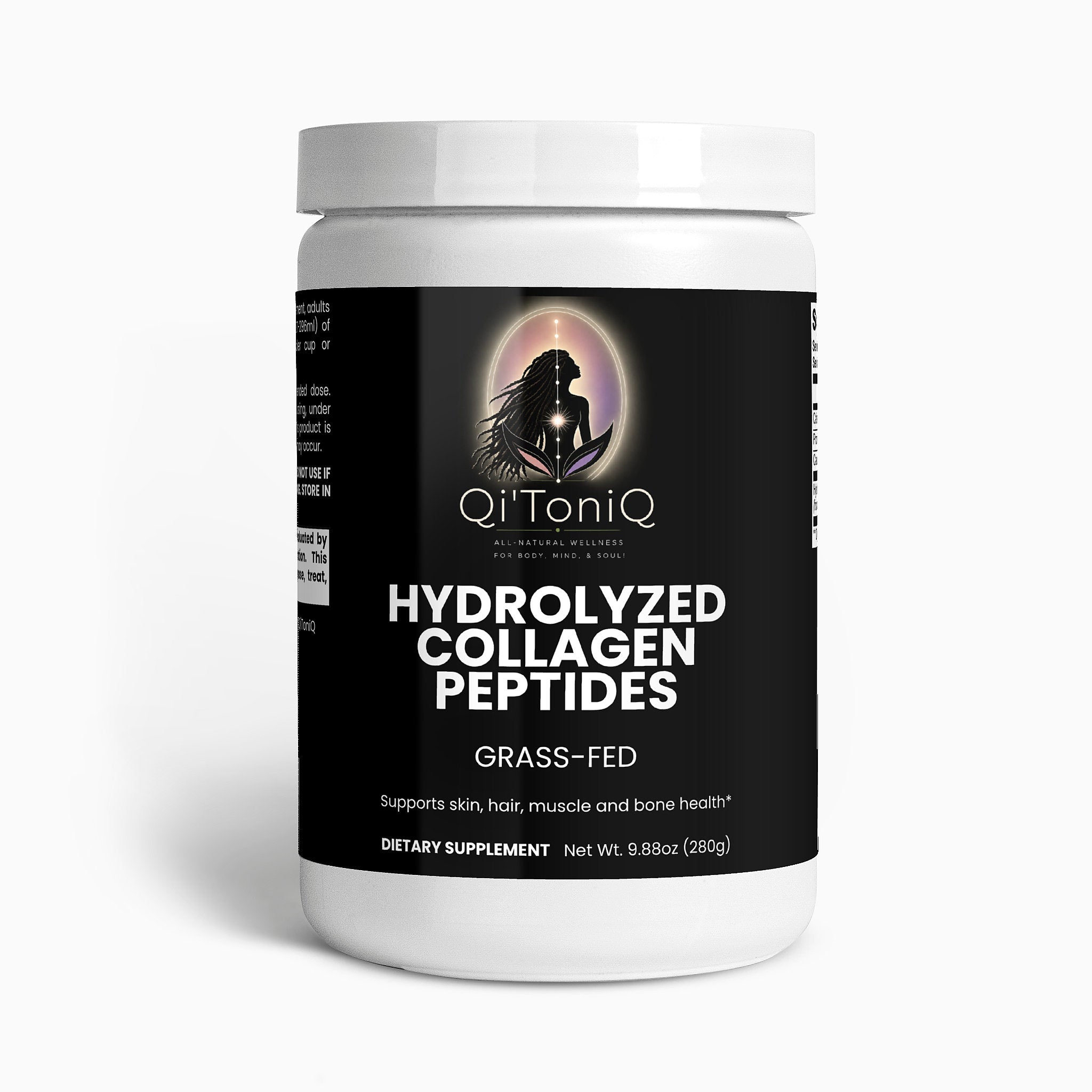 Grass-Fed Hydrolyzed Collagen Peptides | Qi’ToniQ