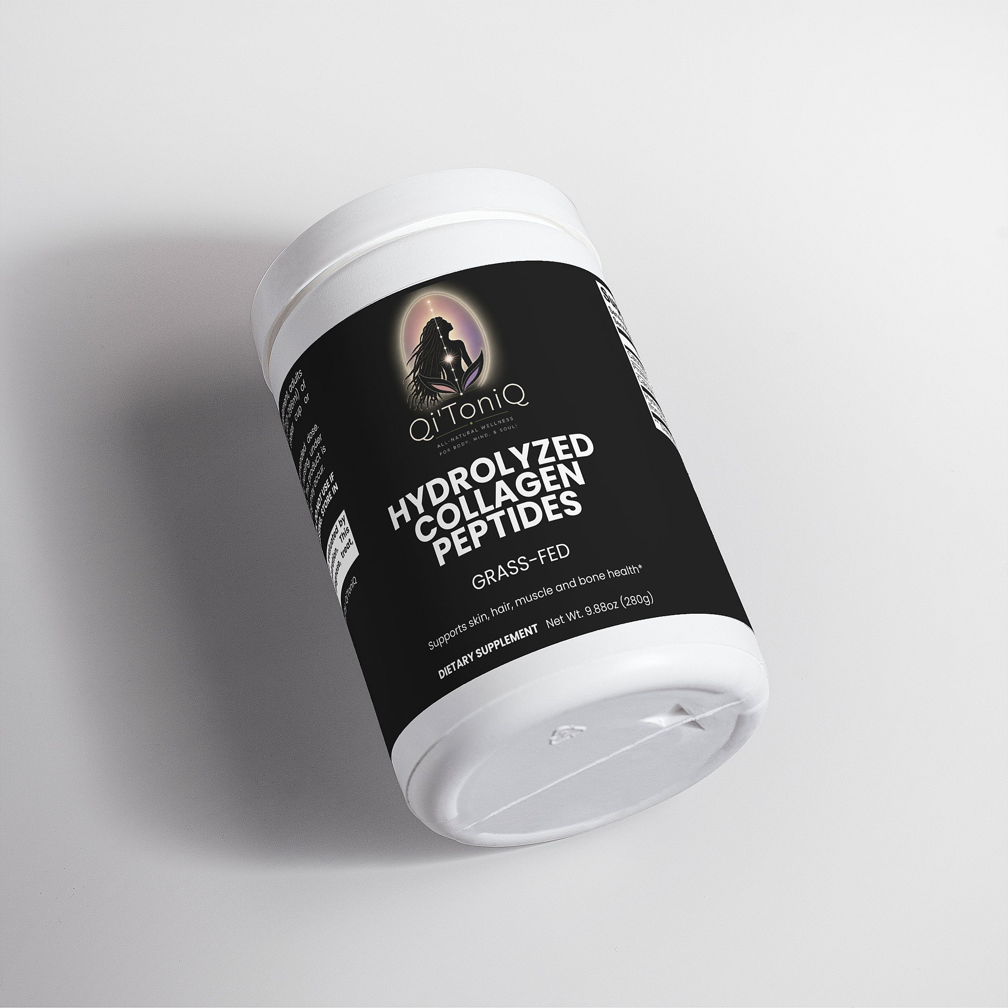 Grass-Fed Hydrolyzed Collagen Peptides | Qi’ToniQ