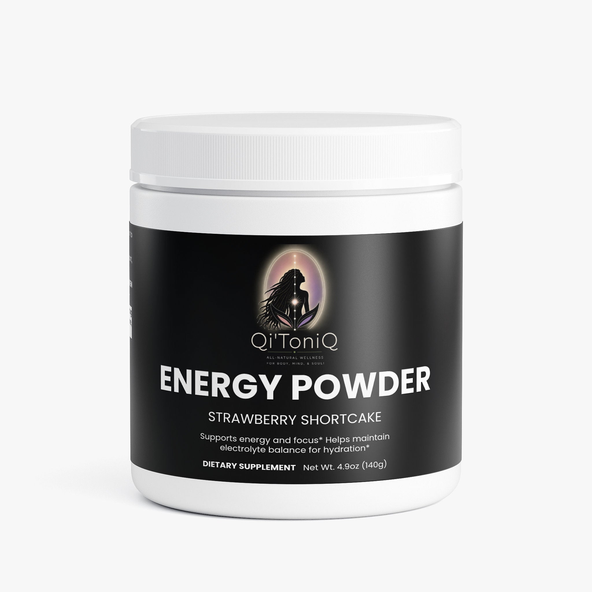 Energy Powder – Strawberry Shortcake | Qi’ToniQ