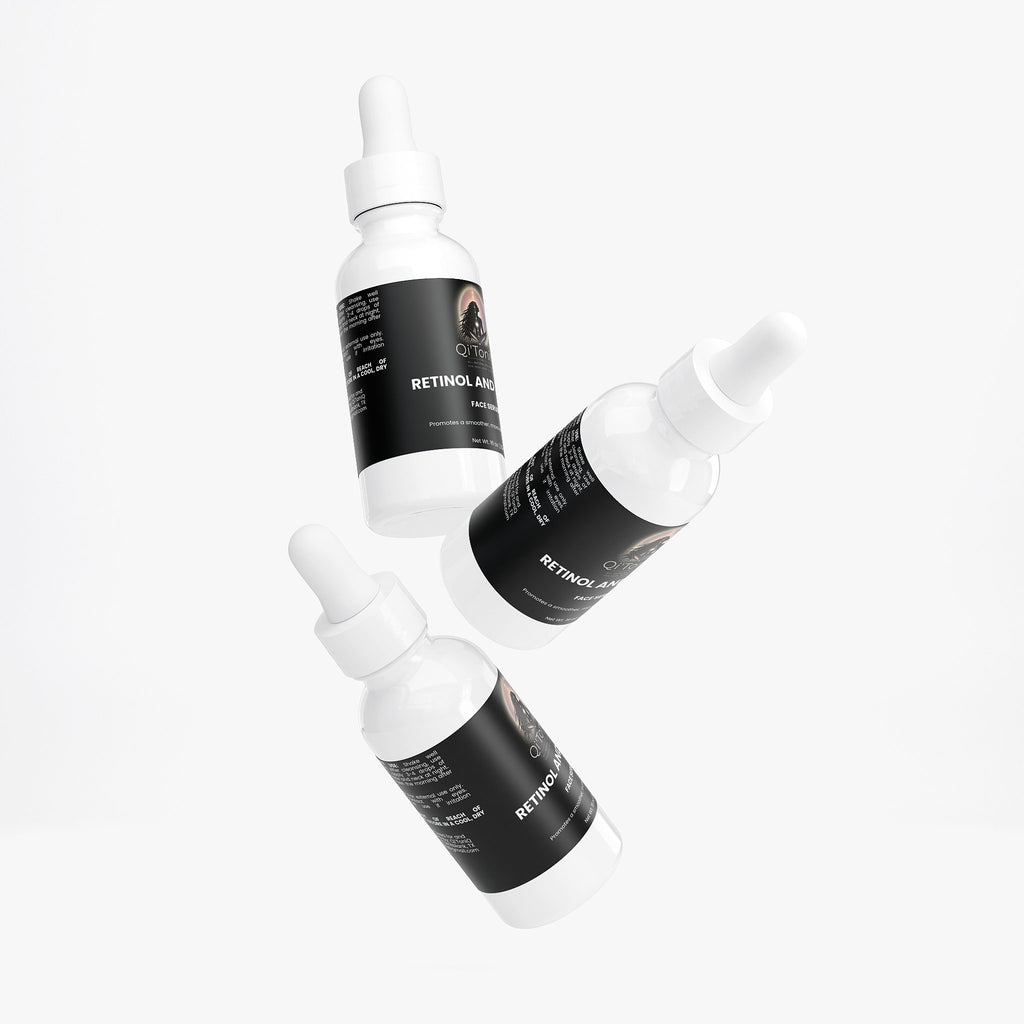 Retinol + Peptide Face Serum | Qi’ToniQ