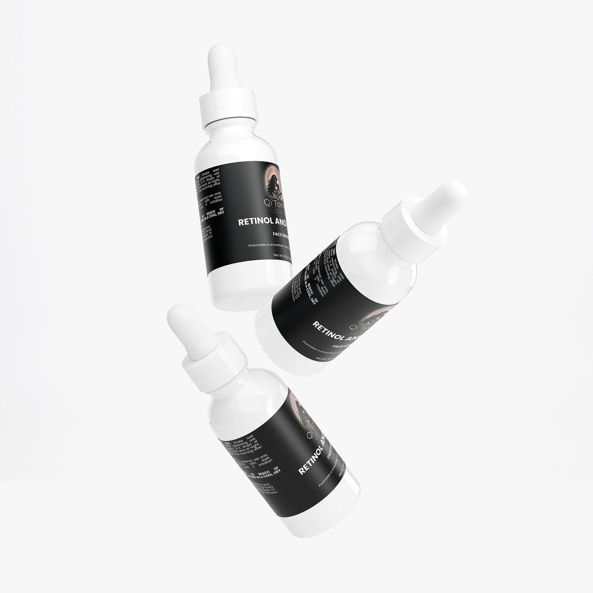 Retinol + Peptide Face Serum | Qi’ToniQ
