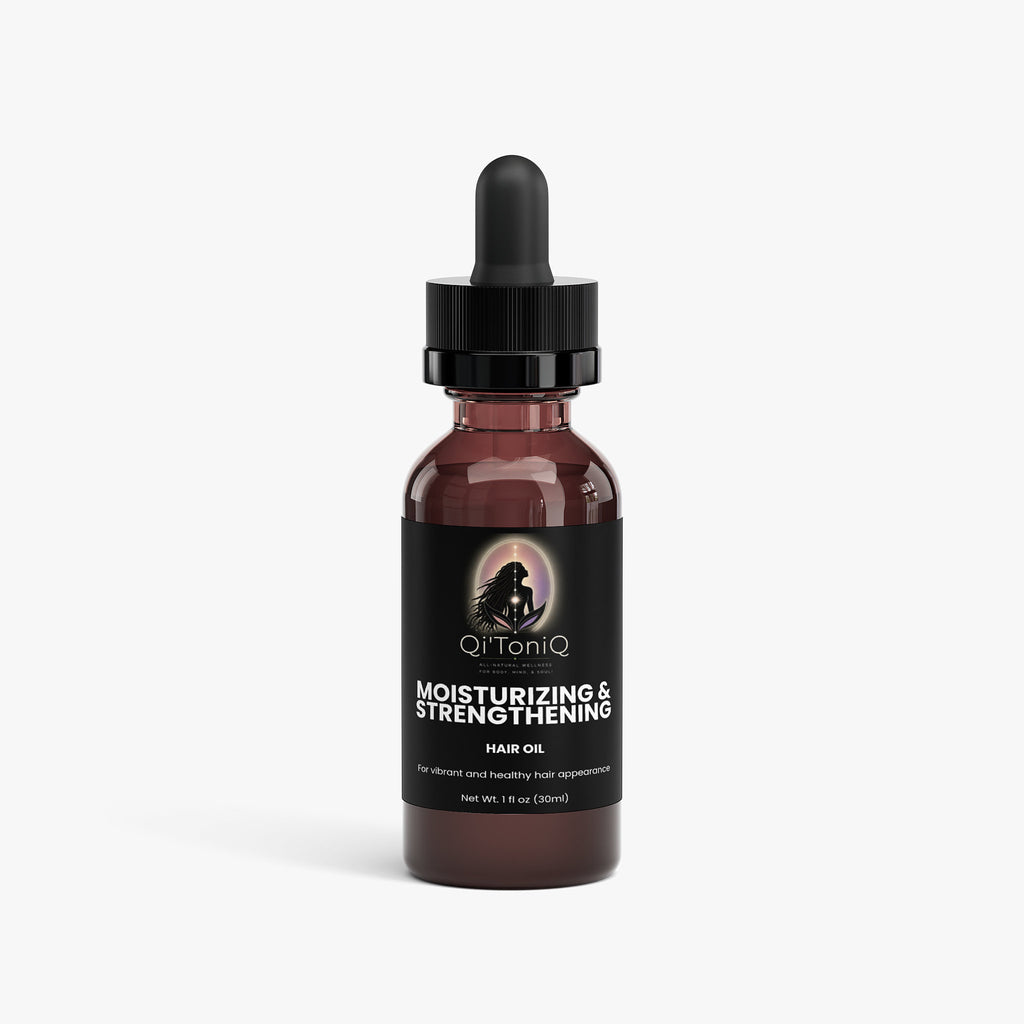 Moisturizing & Strengthening Hair Oil | Qi’ToniQ