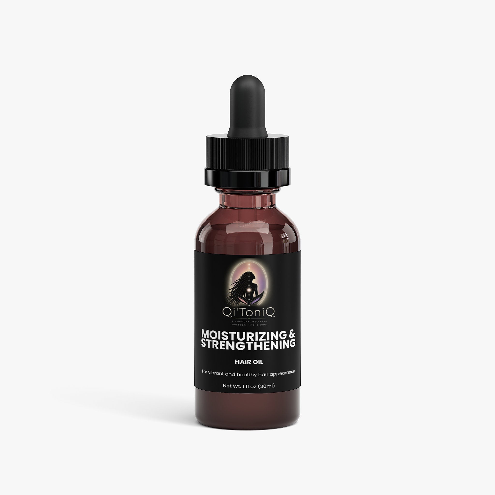 Moisturizing & Strengthening Hair Oil | Qi’ToniQ