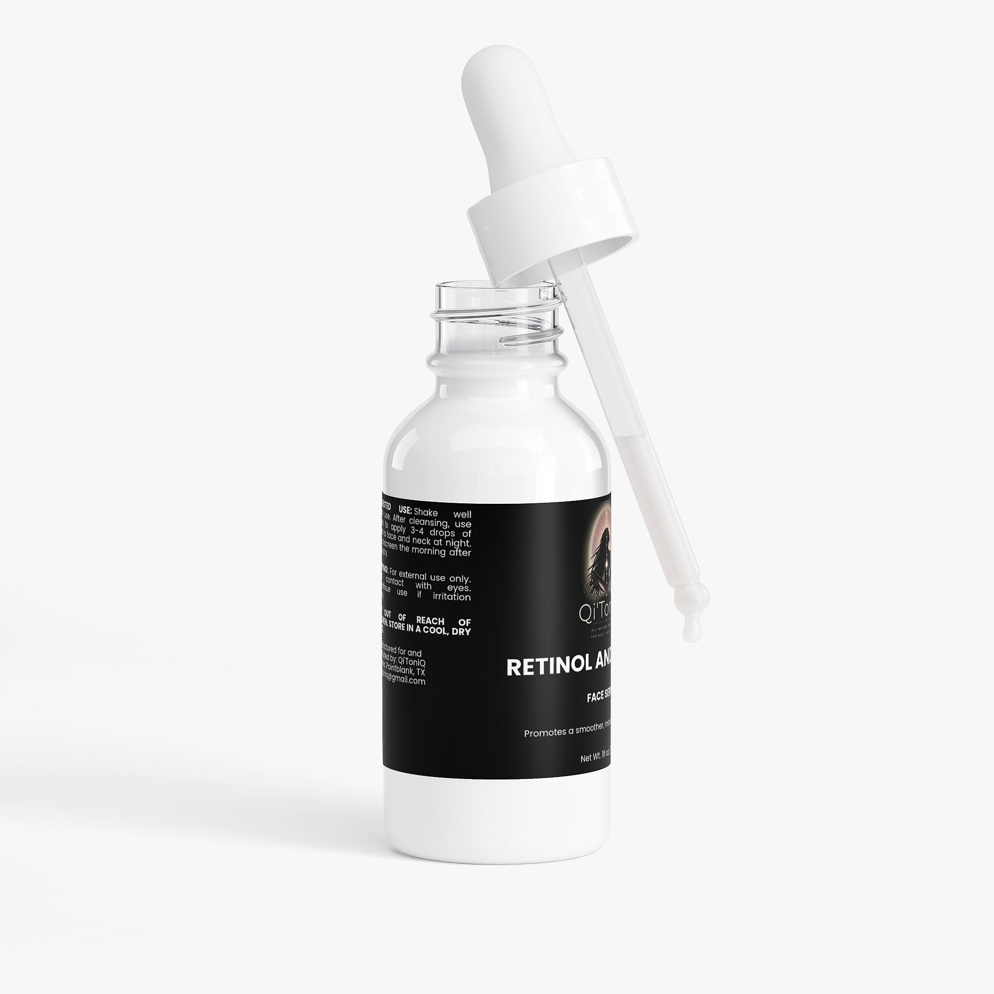 Retinol & Peptide Face Serum | Qi’ToniQ