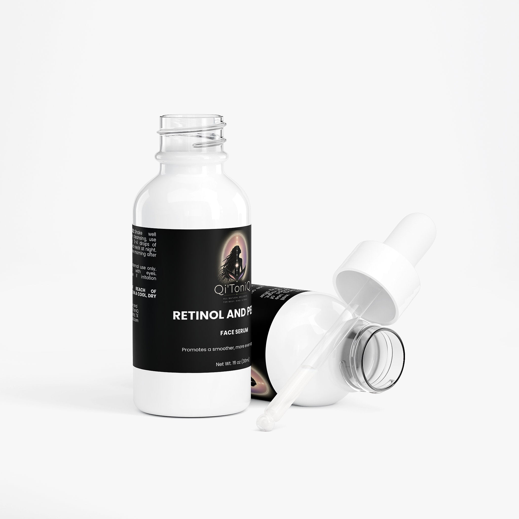 Retinol & Peptide Face Serum | Qi’ToniQ