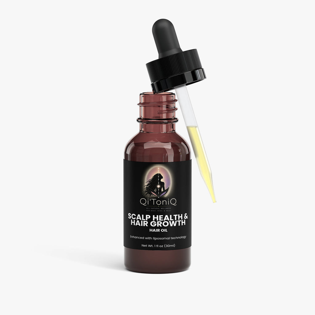 Hair Oil for Scalp Health & Hair Growth | Qi’ToniQ