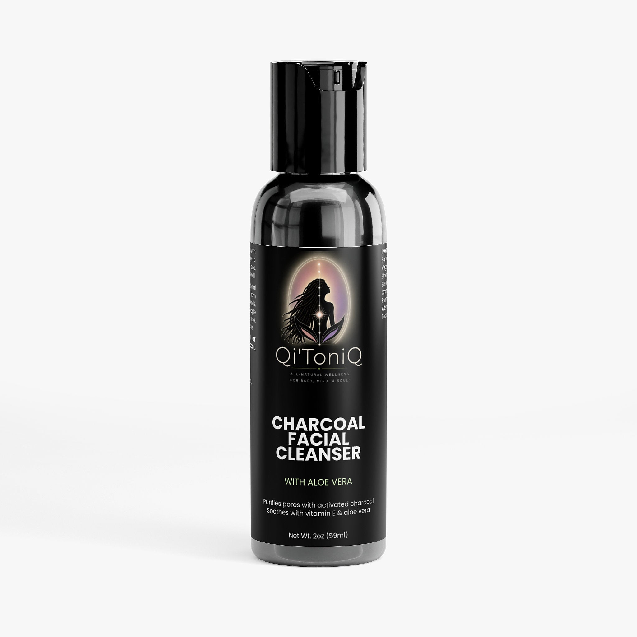 Charcoal Facial Cleanser | Qi’ToniQ