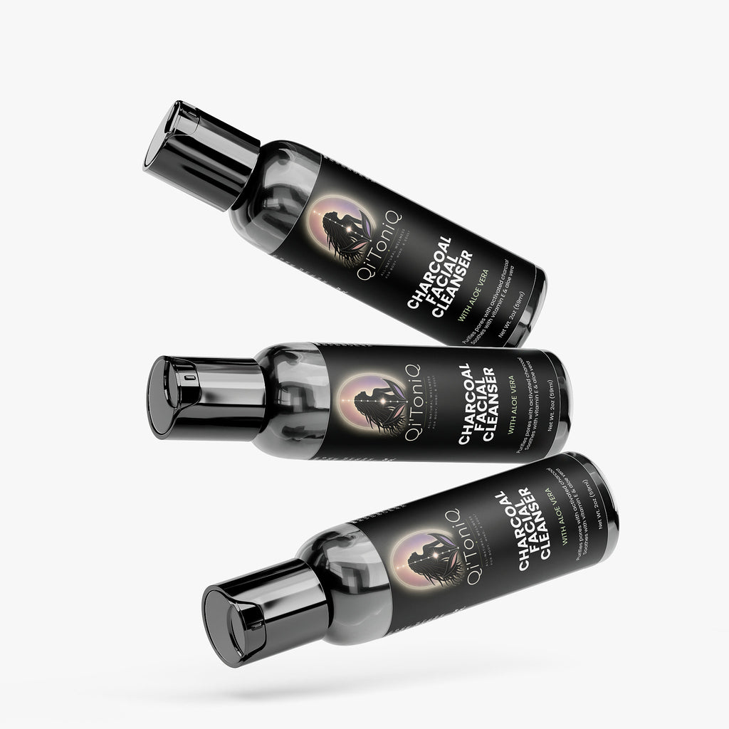 Charcoal Facial Cleanser | Qi’ToniQ