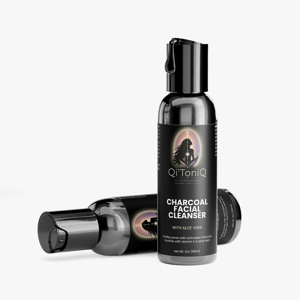 Charcoal Facial Cleanser | Qi’ToniQ