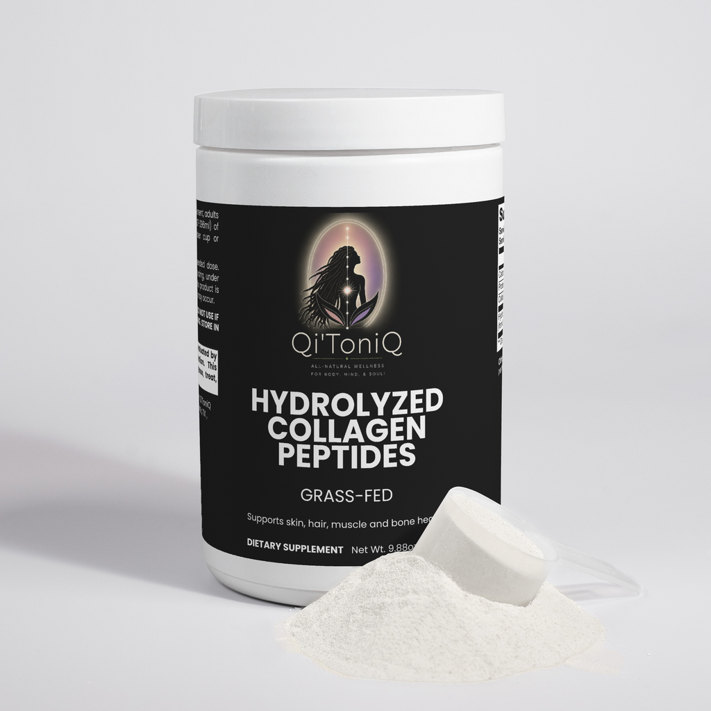 Grass-Fed Hydrolyzed Collagen Peptides | Qi’ToniQ