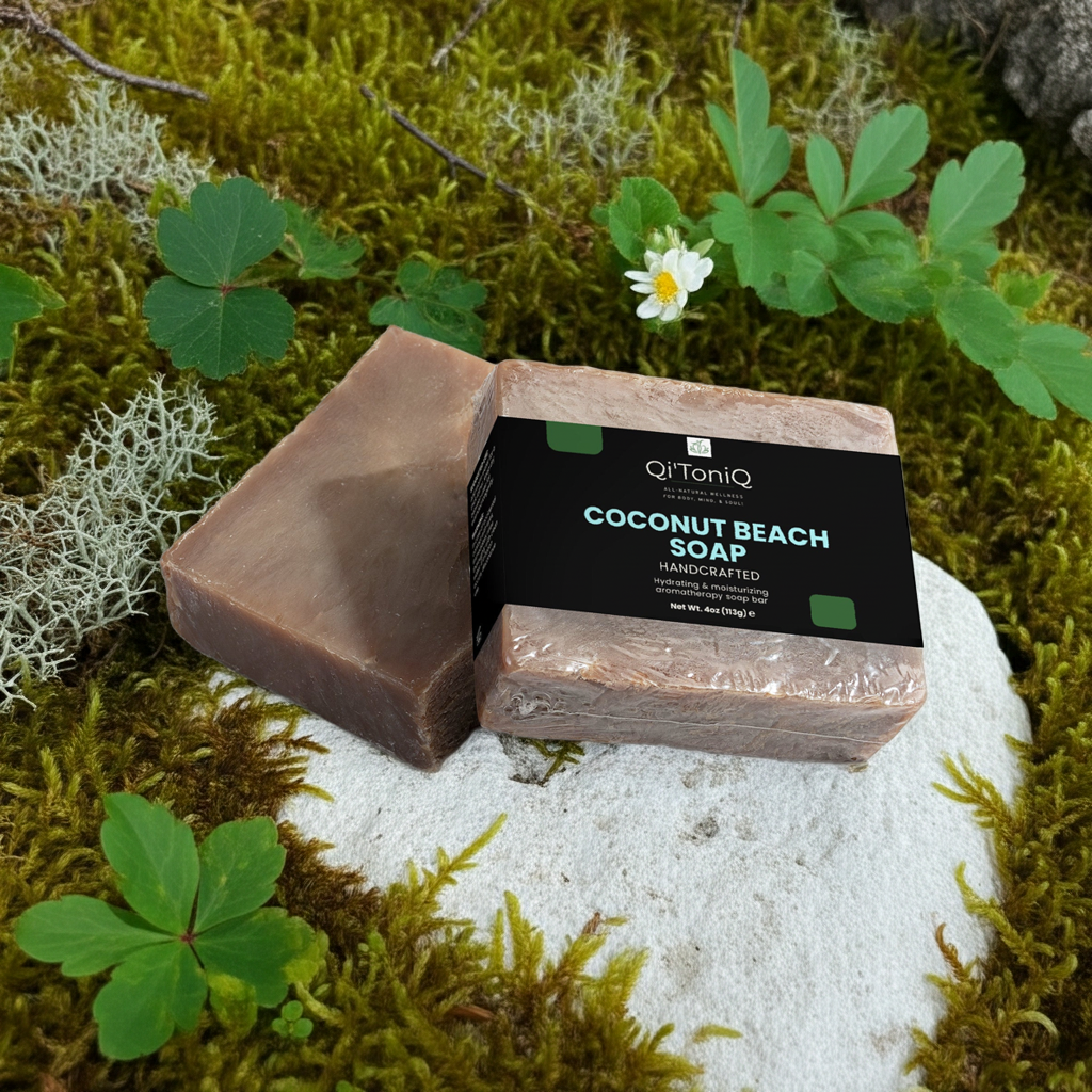 Coconut Beach Soap | Qi’ToniQ