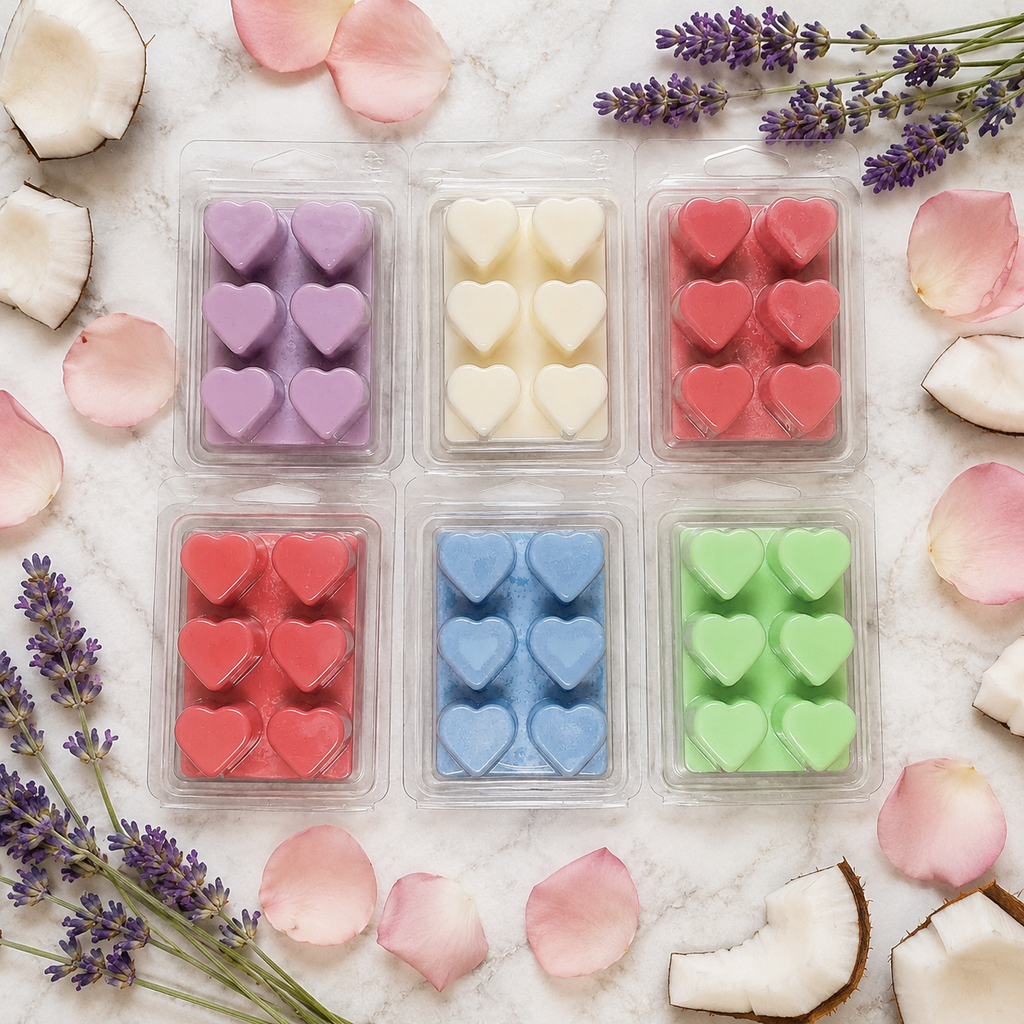 Holistic Jewels Scented Soy Wax Melts – 1-6 Pack Heart Melts | Hand Poured | 100% USA Soy Wax (Copy)