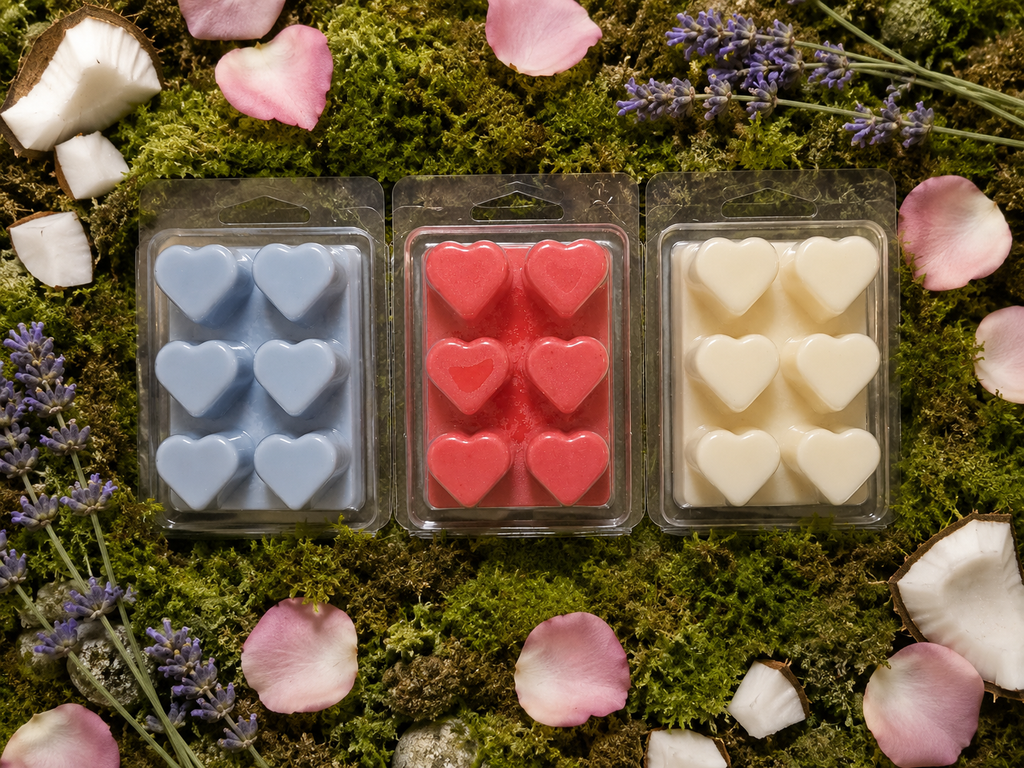 Holistic Jewels Scented Soy Wax Melts – 1-6 Pack Heart Melts | Hand Poured | 100% USA Soy Wax (Copy)