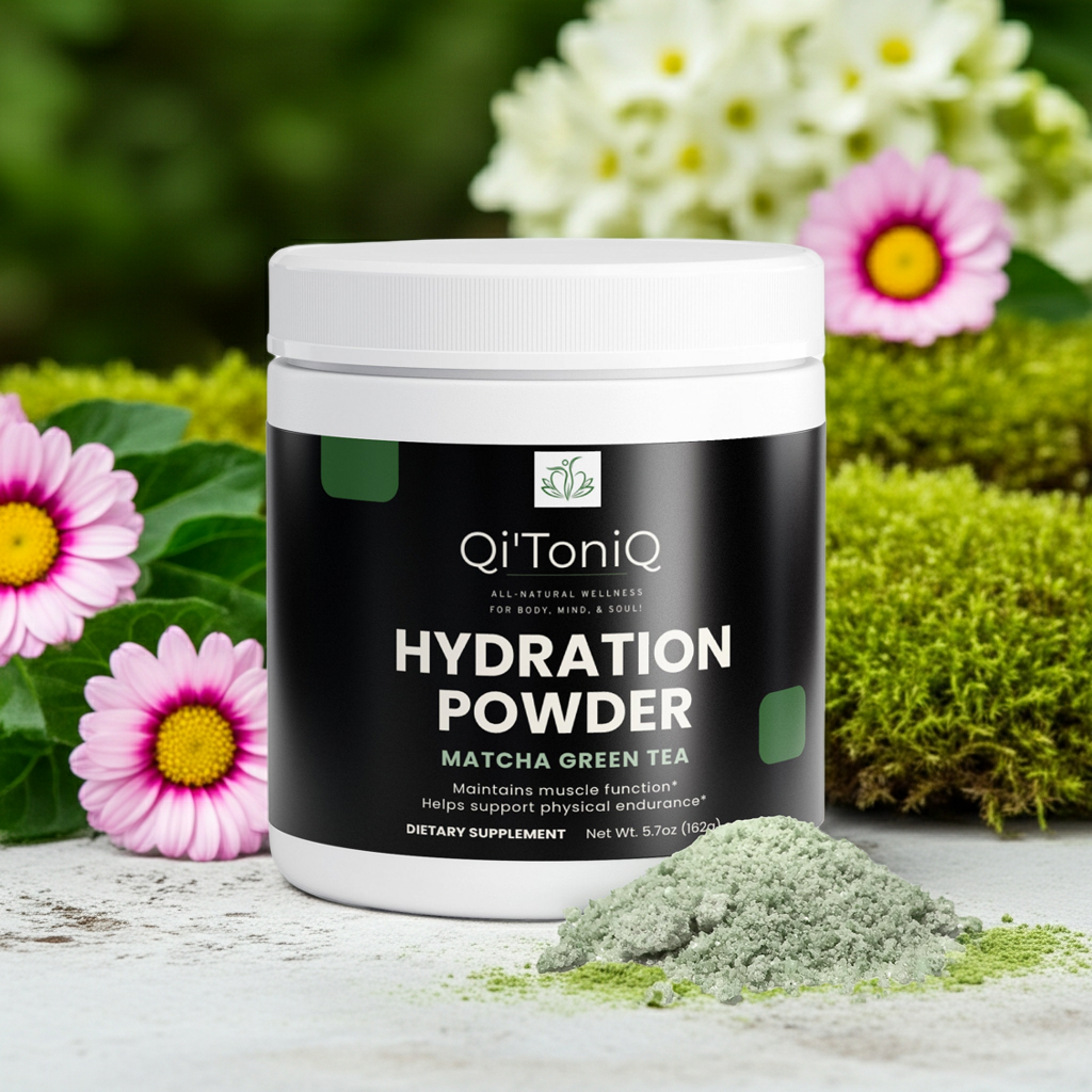 Hydration Powder – Matcha Green Tea | Qi’ToniQ