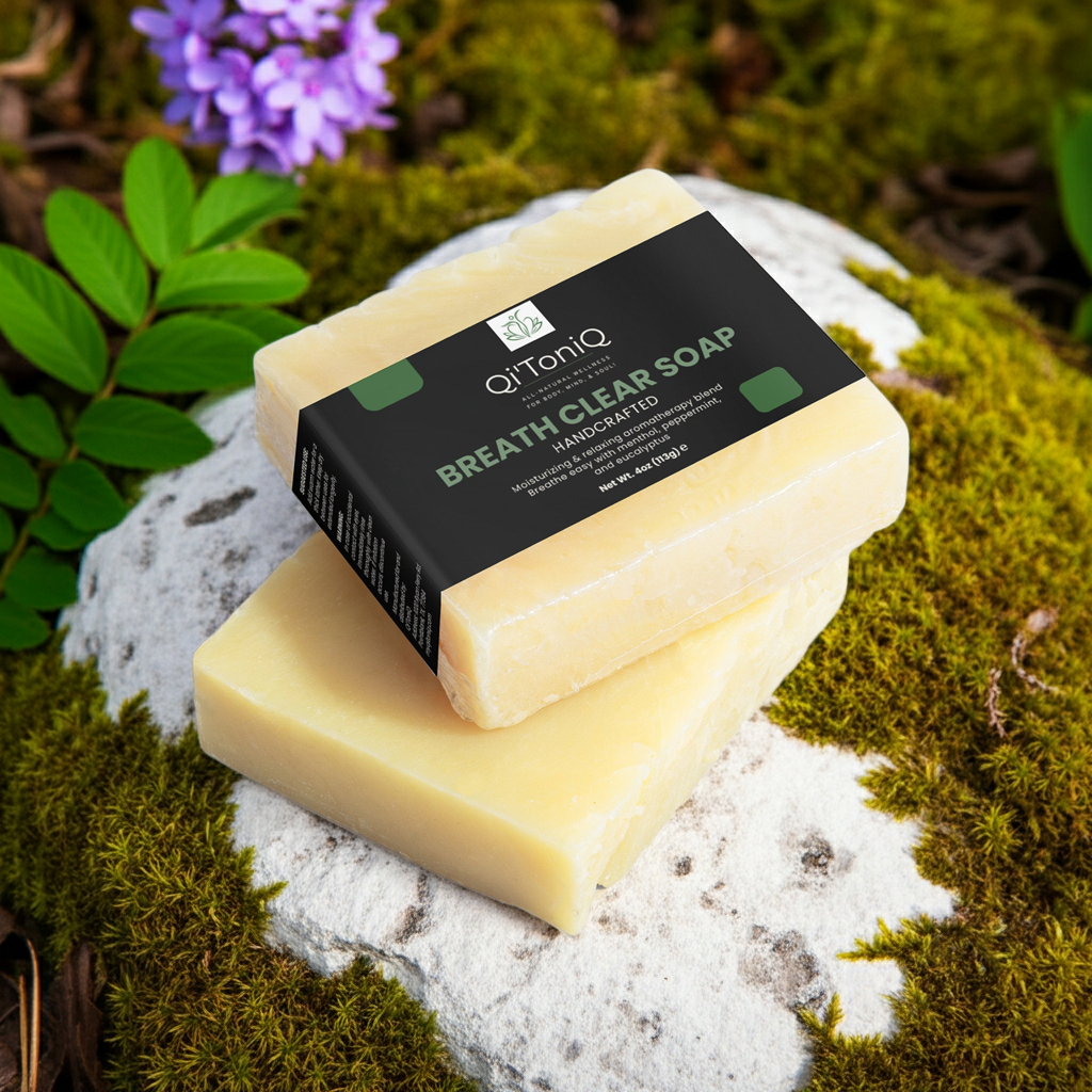 Breathe Clear Soap | Qi’ToniQ