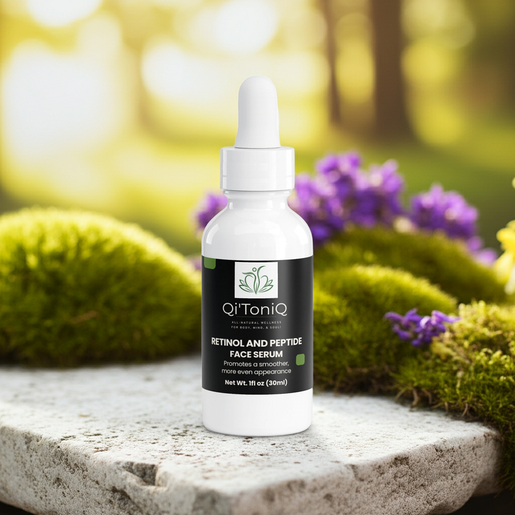 Retinol & Peptide Face Serum | Qi’ToniQ