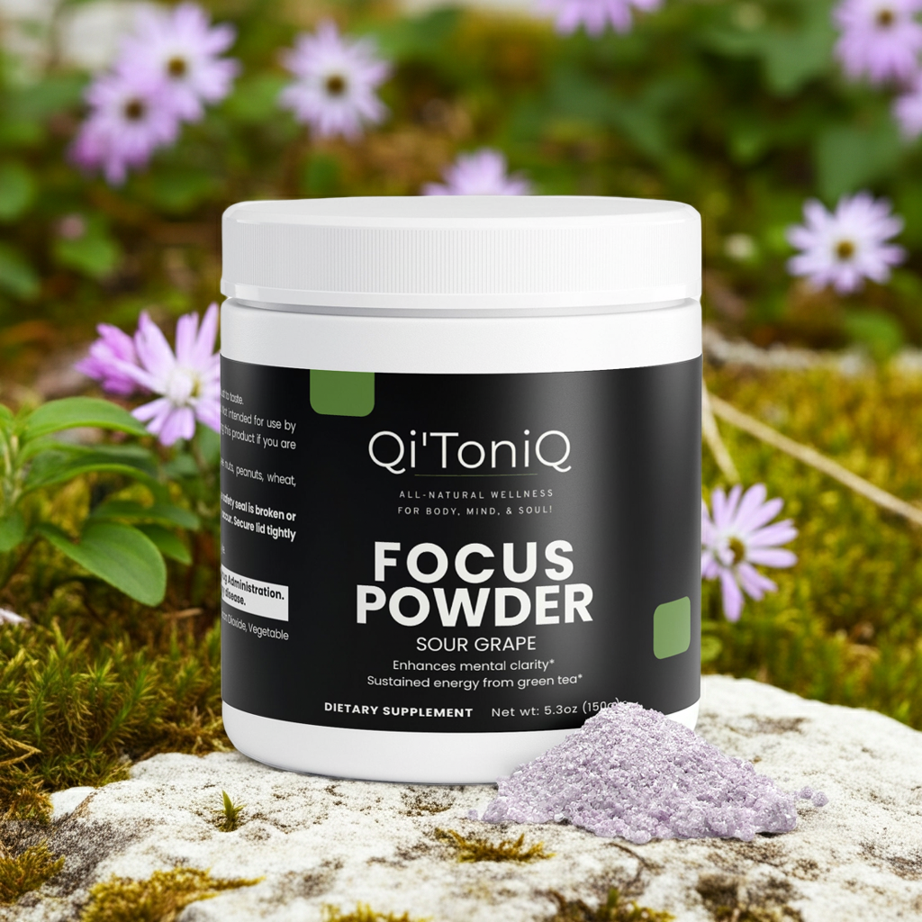 Focus Powder – Sour Grape | Qi’ToniQ