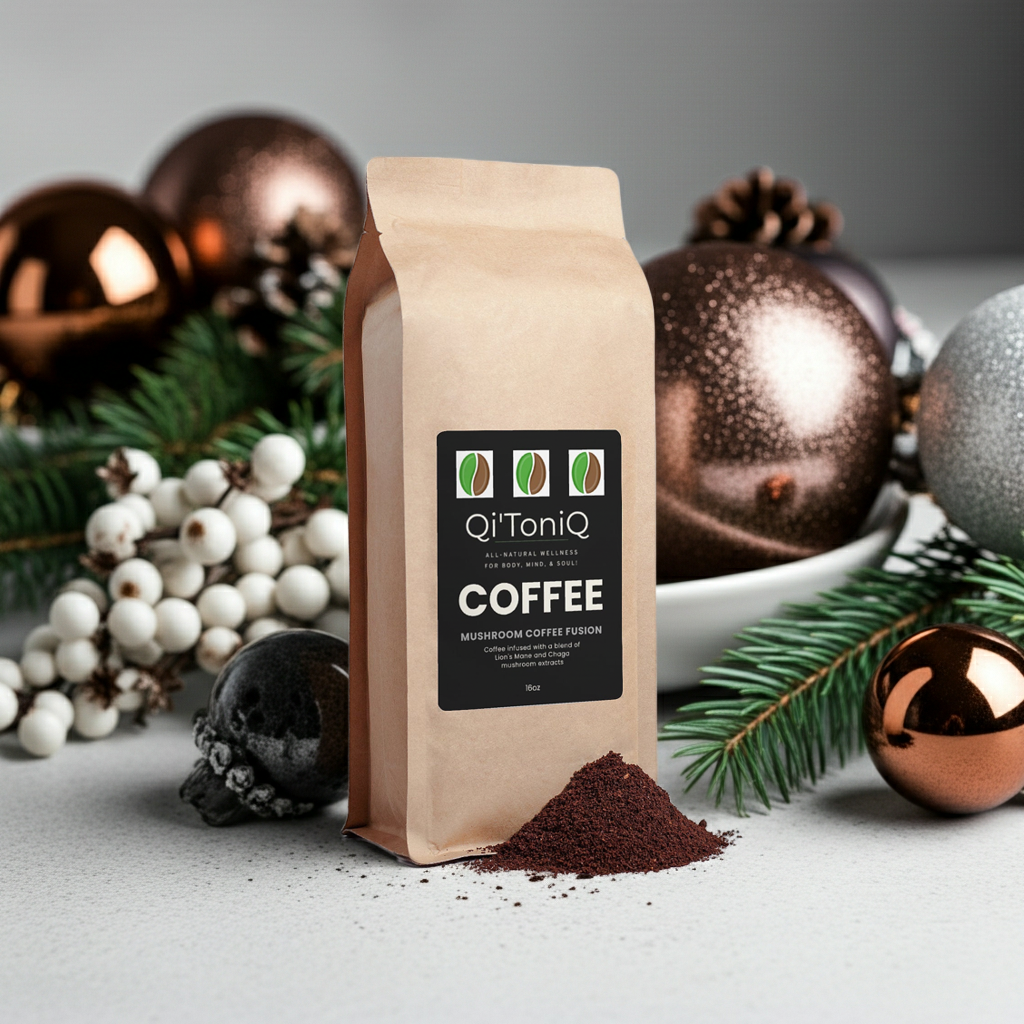 Mushroom Coffee Fusion - Lion’s Mane & Chaga 16oz