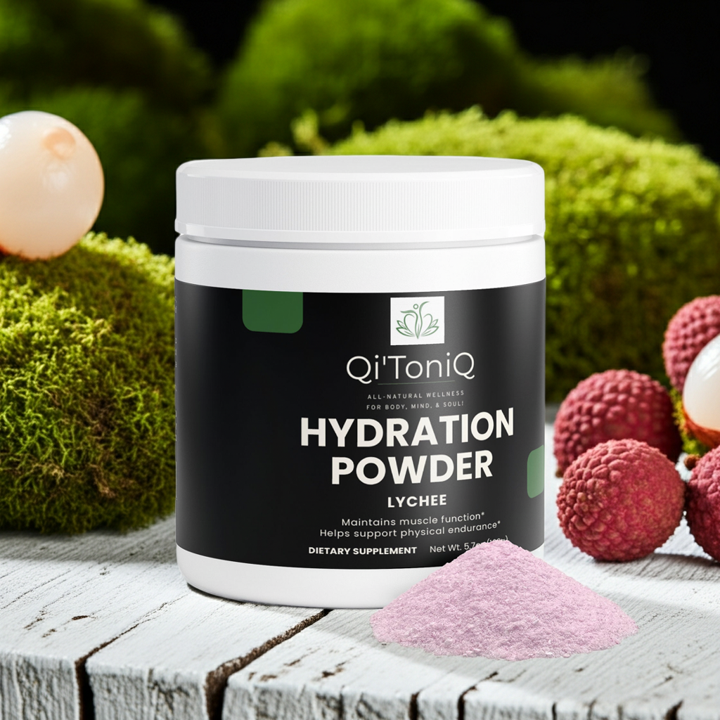 Hydration Powder – Lychee | Qi’ToniQ