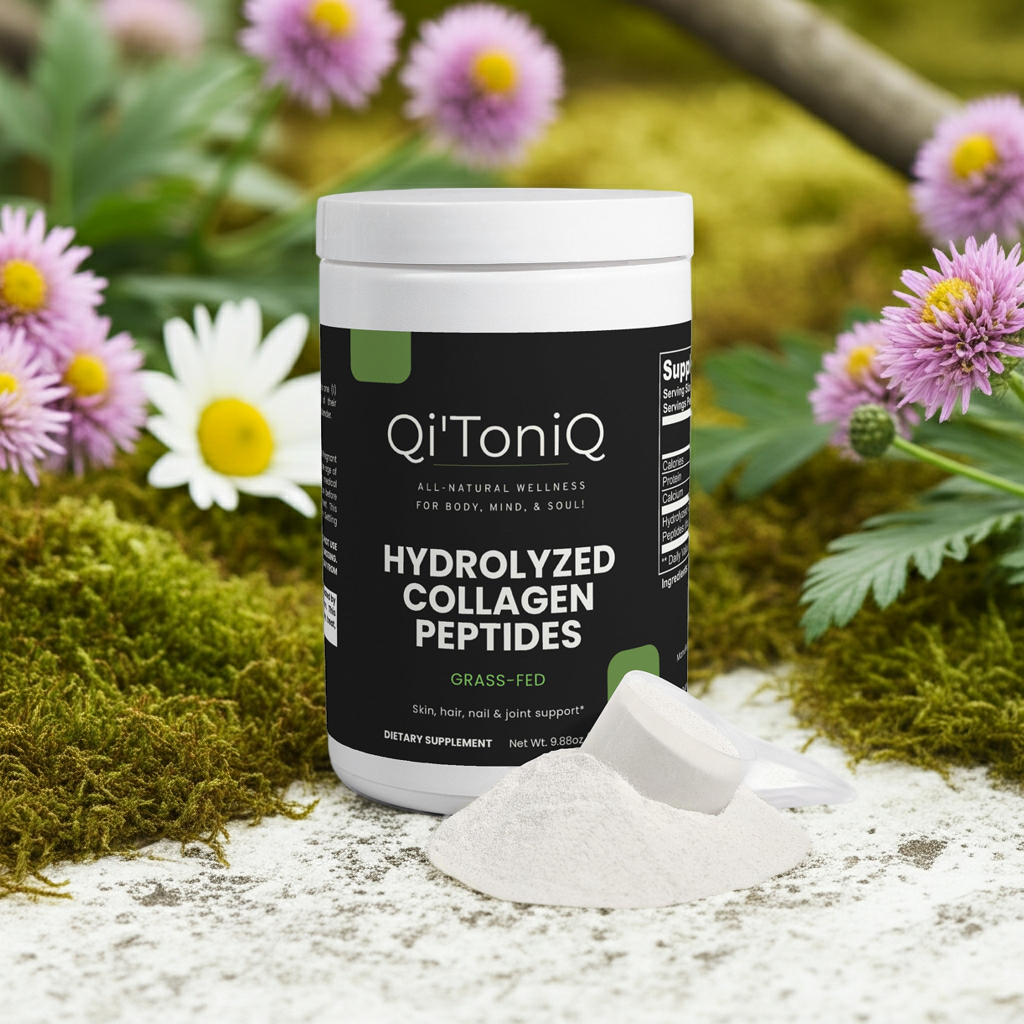 Grass-Fed Hydrolyzed Collagen Peptides | Qi’ToniQ