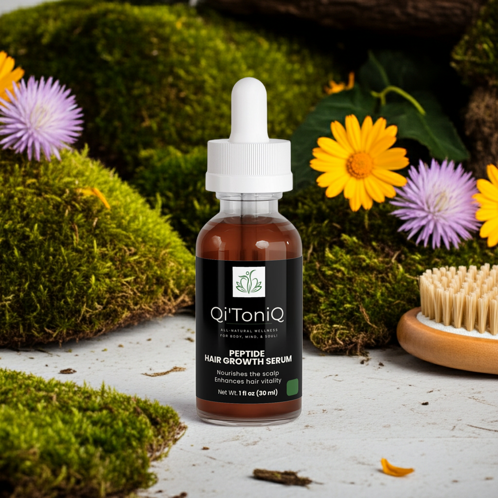 Peptide Hair Growth Serum | Qi’ToniQ