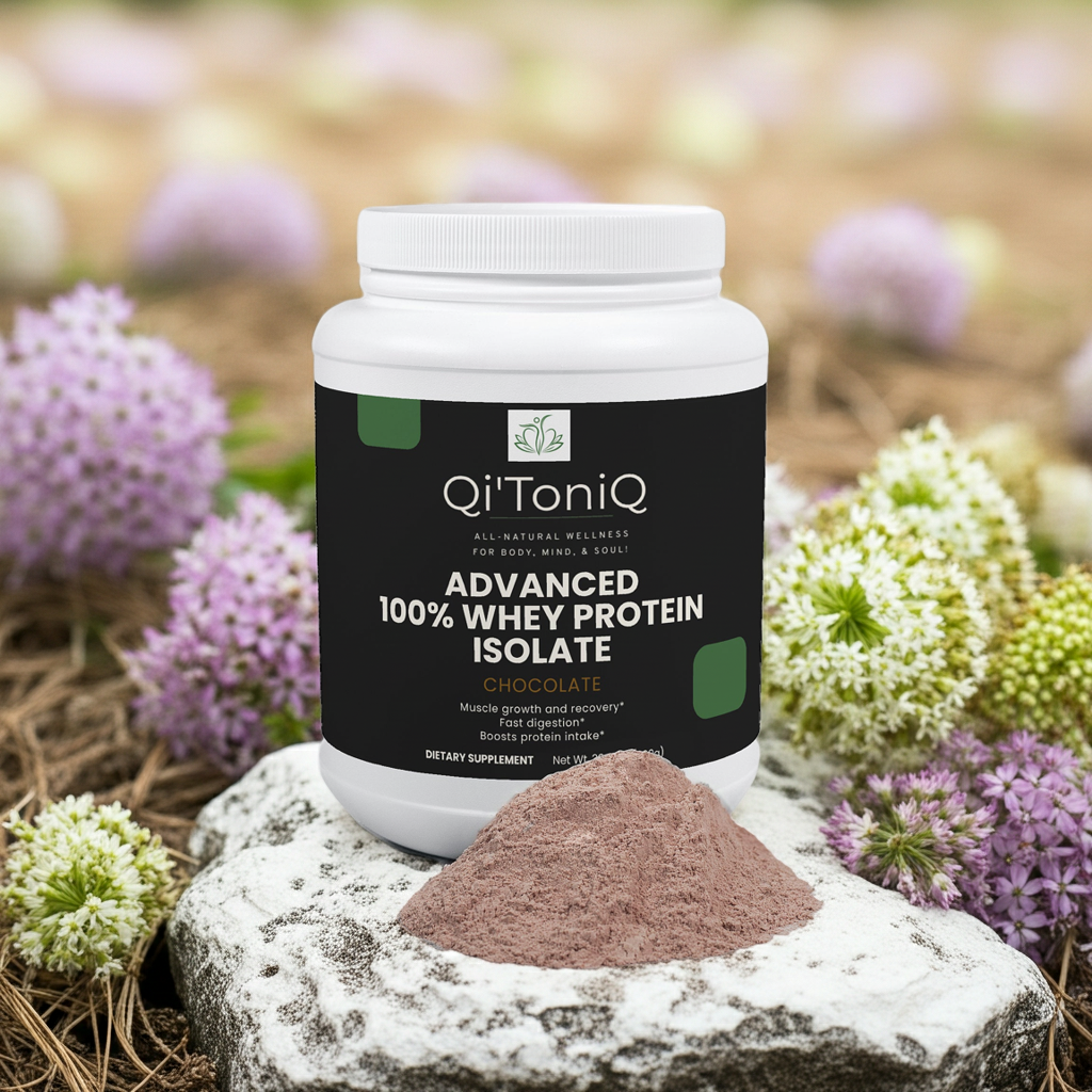 Advanced 100% Whey Protein Isolate – Chocolate | Qi’ToniQ