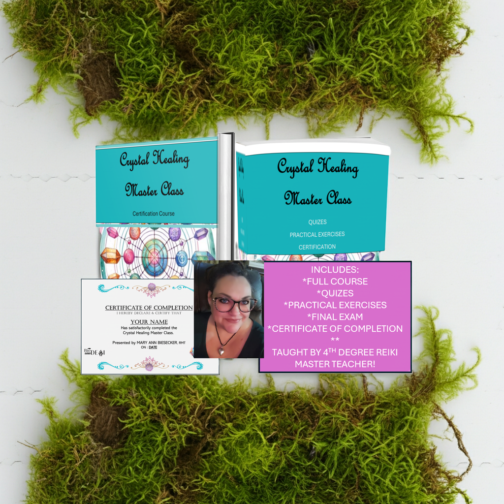 Crystal Healing Master Class Certification Course | Qi’ToniQ