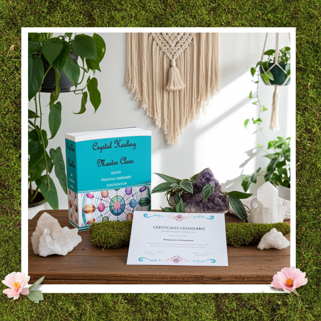 Crystal Healing Master Class Certification Course | Qi’ToniQ