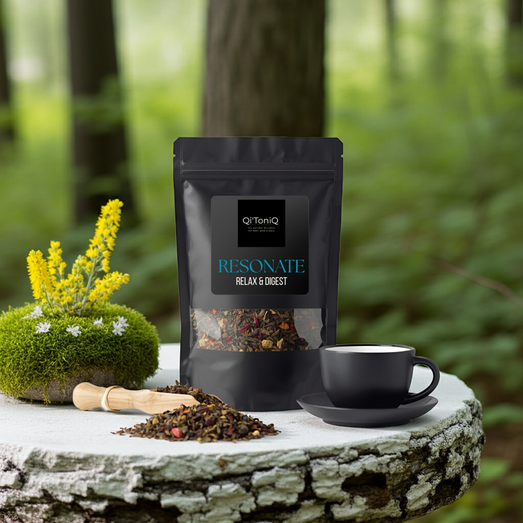 Resonate Relax & Digest Tea | Qi’ToniQ