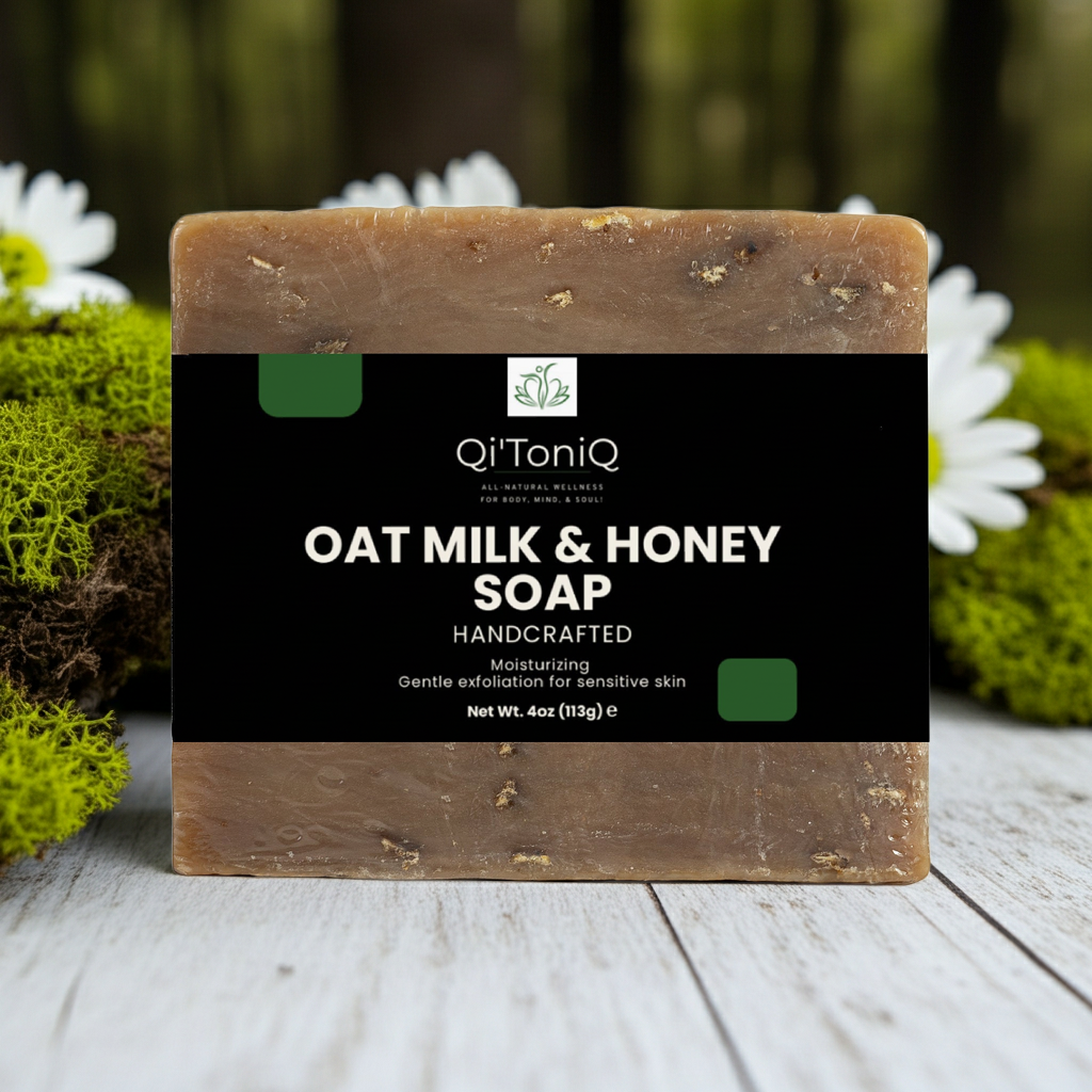 Oat Milk & Honey Soap | Qi’ToniQ