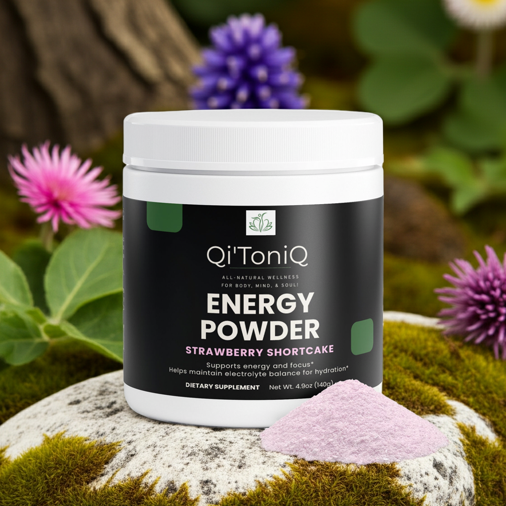 Energy Powder – Strawberry Shortcake | Qi’ToniQ