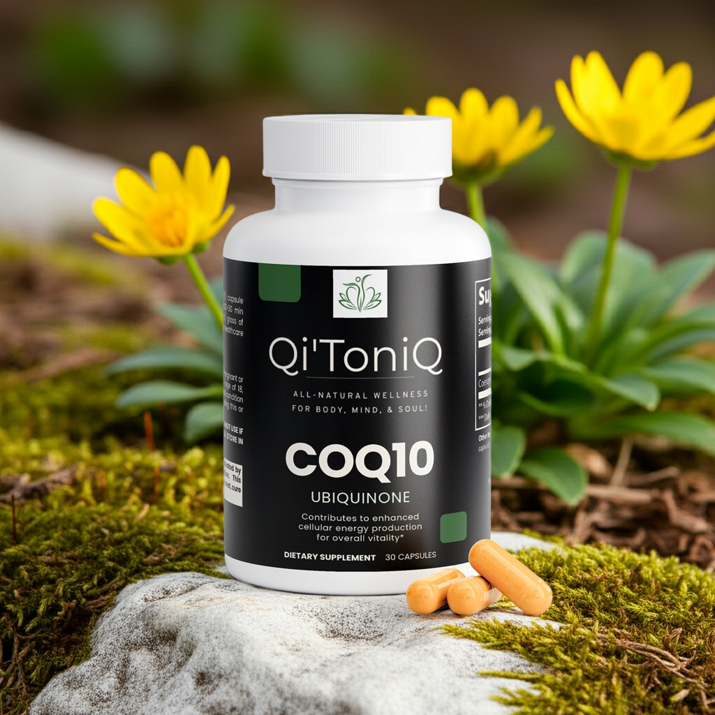 CoQ10 (Ubiquinone) 200mg | Qi’ToniQ