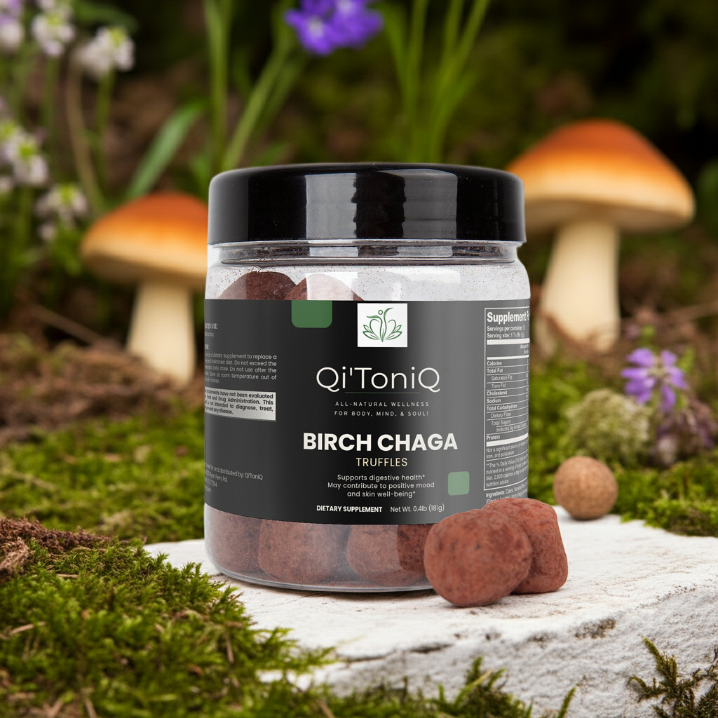 Birch Chaga Truffles | Qi’ToniQ