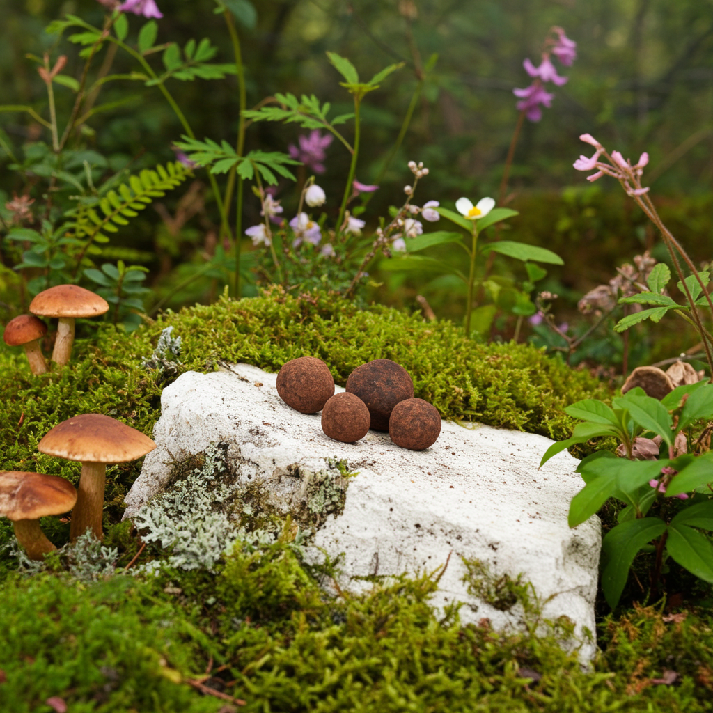 Birch Chaga Truffles | Qi’ToniQ
