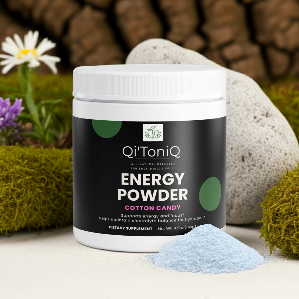 Energy Powder – Cotton Candy | Qi’ToniQ